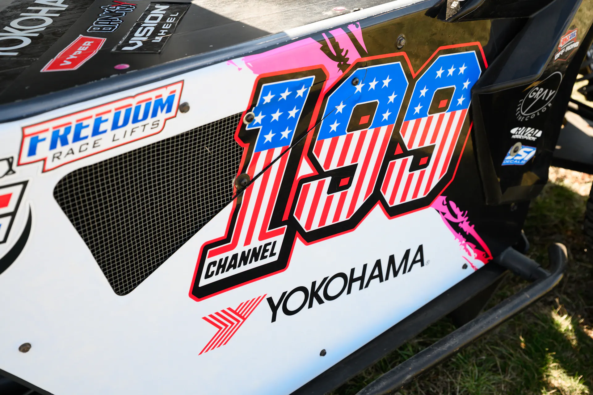 2024 Can-Am Maverick X3 Gray Leadbetter Race Car 199 logo