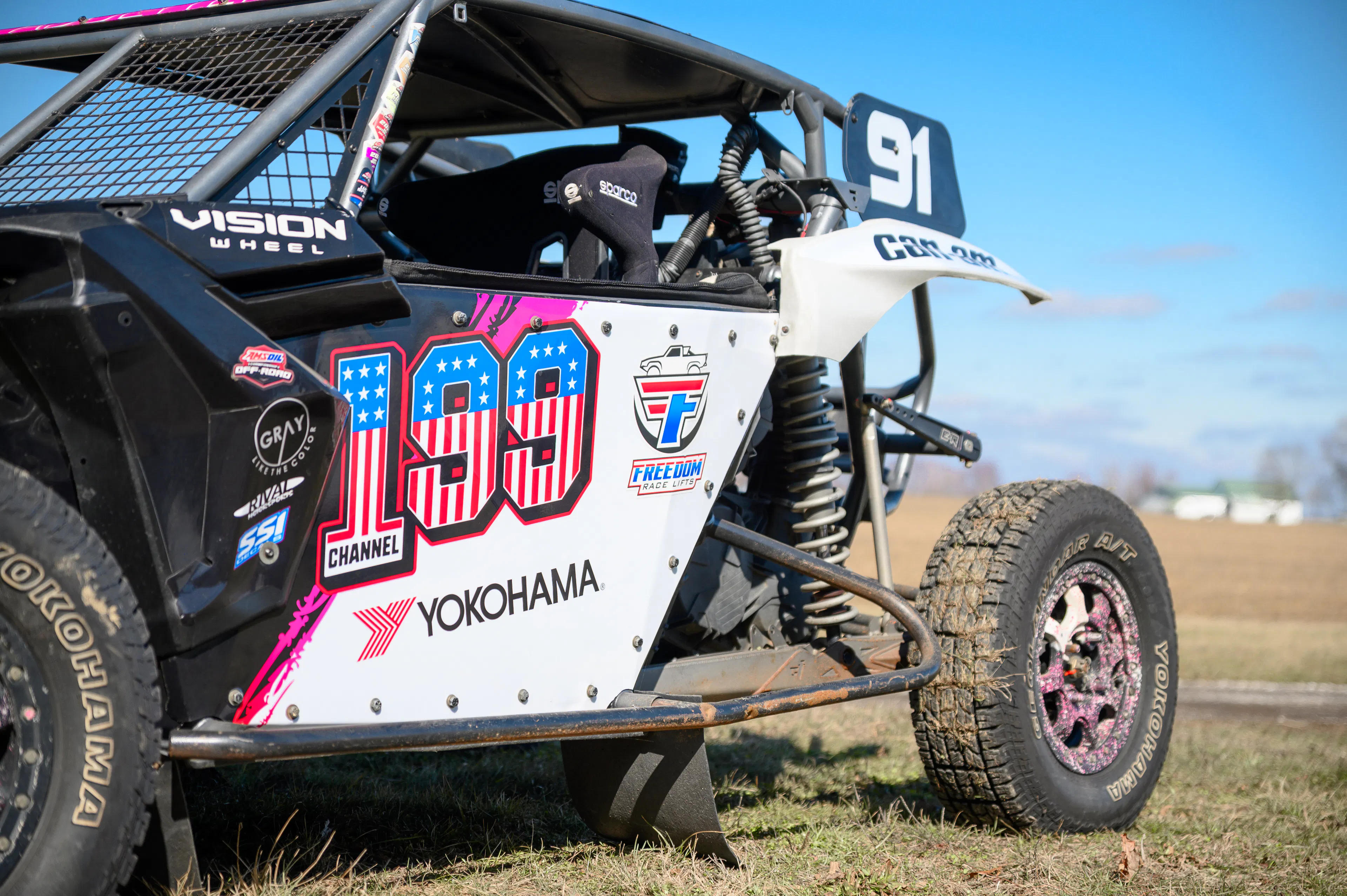 2024 Can-Am Maverick X3 Gray Leadbetter Race Car driver rear side