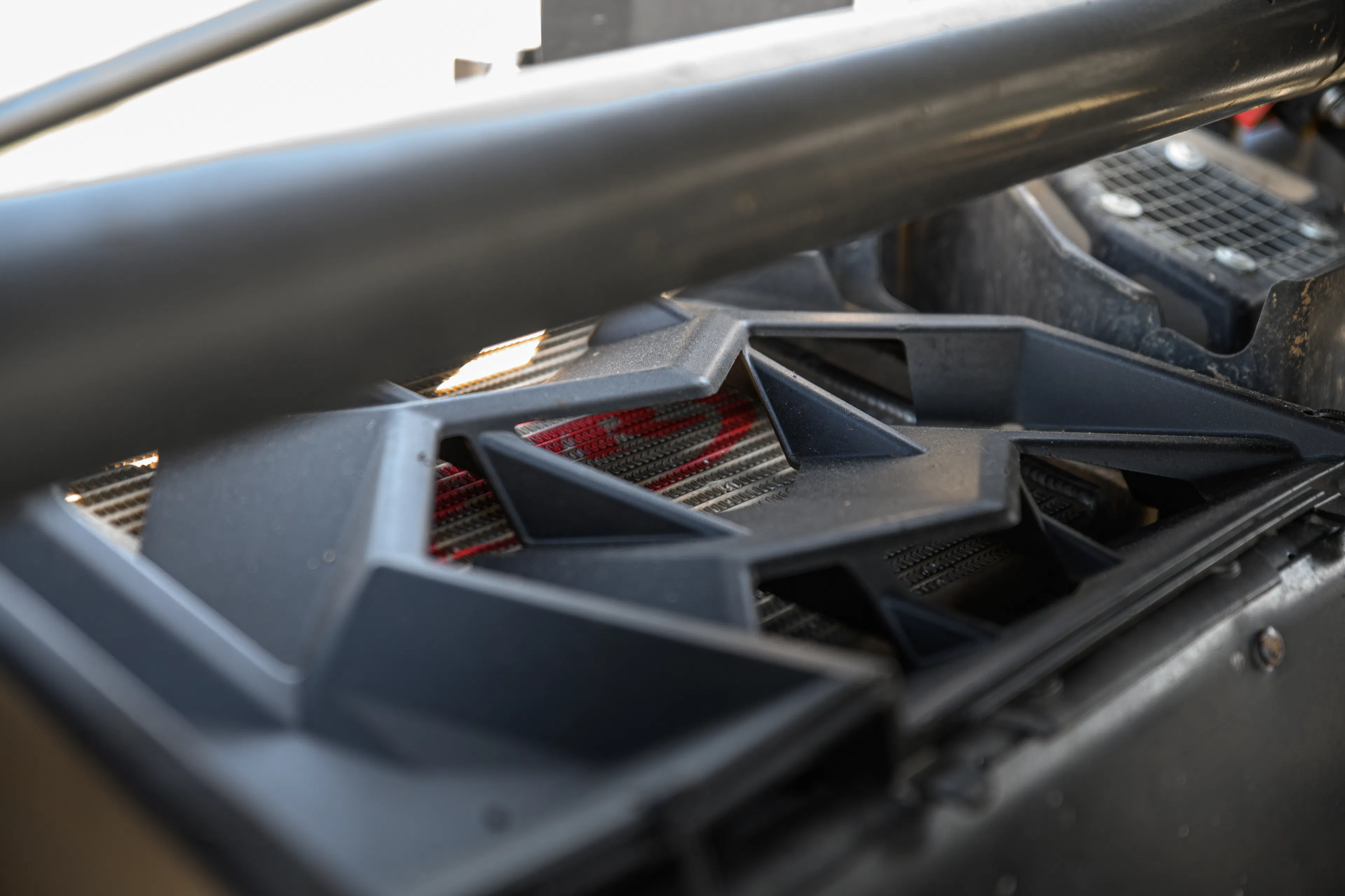 2024 Can-Am Maverick X3 Gray Leadbetter Race Car intercooler grille