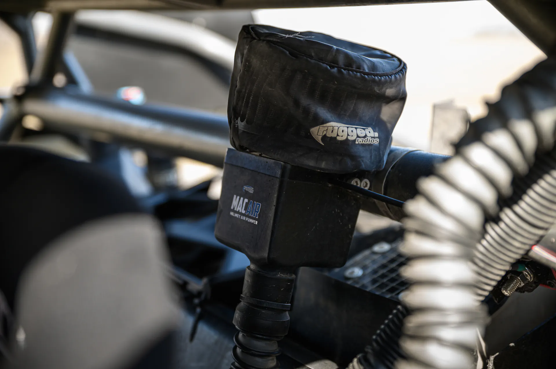 2024 Can-Am Maverick X3 Gray Leadbetter Race Car interior breather filter