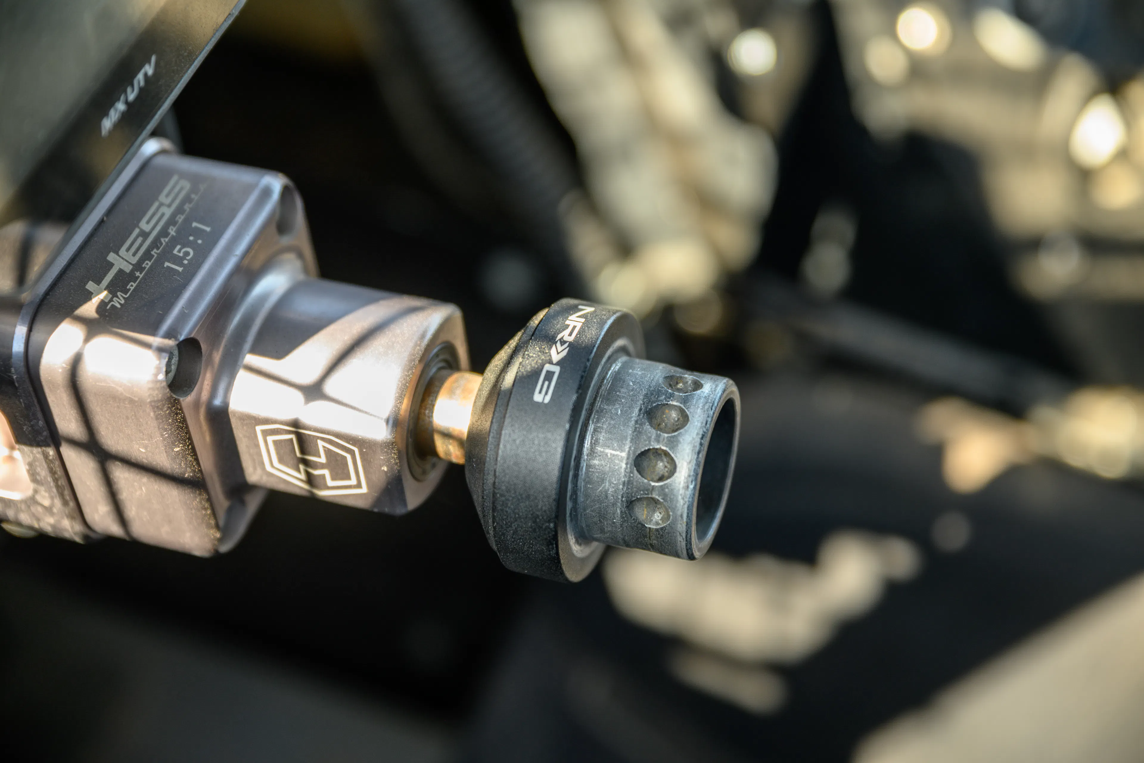 2024 Can-Am Maverick X3 Gray Leadbetter Race Car interior steering column high