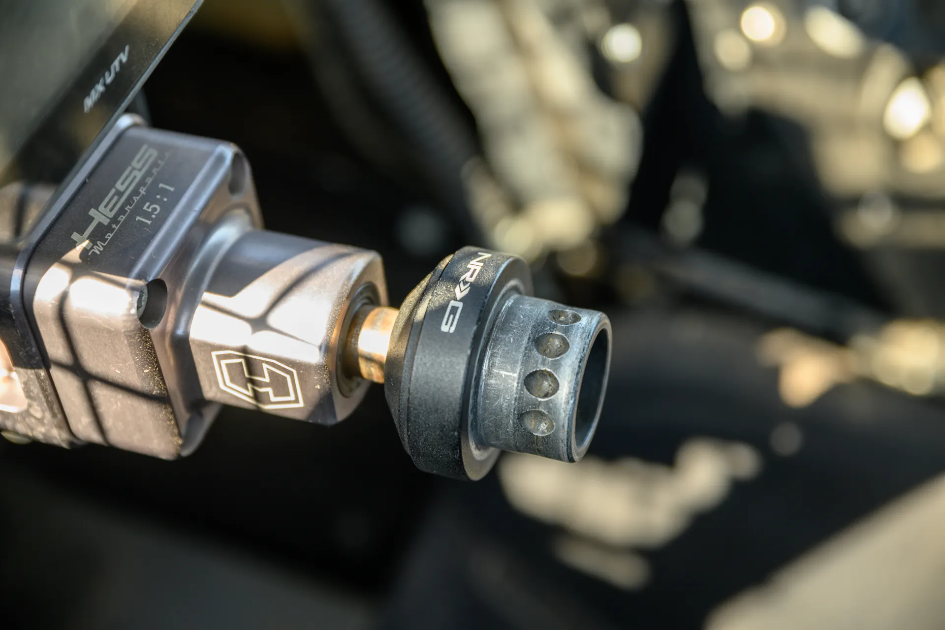 2024 Can-Am Maverick X3 Gray Leadbetter Race Car interior steering column high