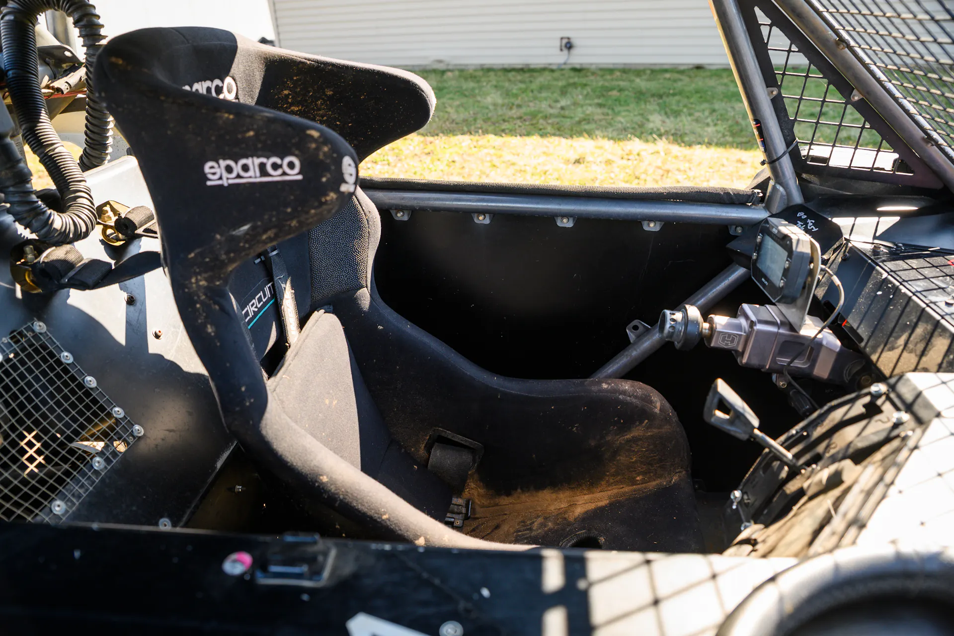 2024 Can-Am Maverick X3 Gray Leadbetter Race Car interior seat