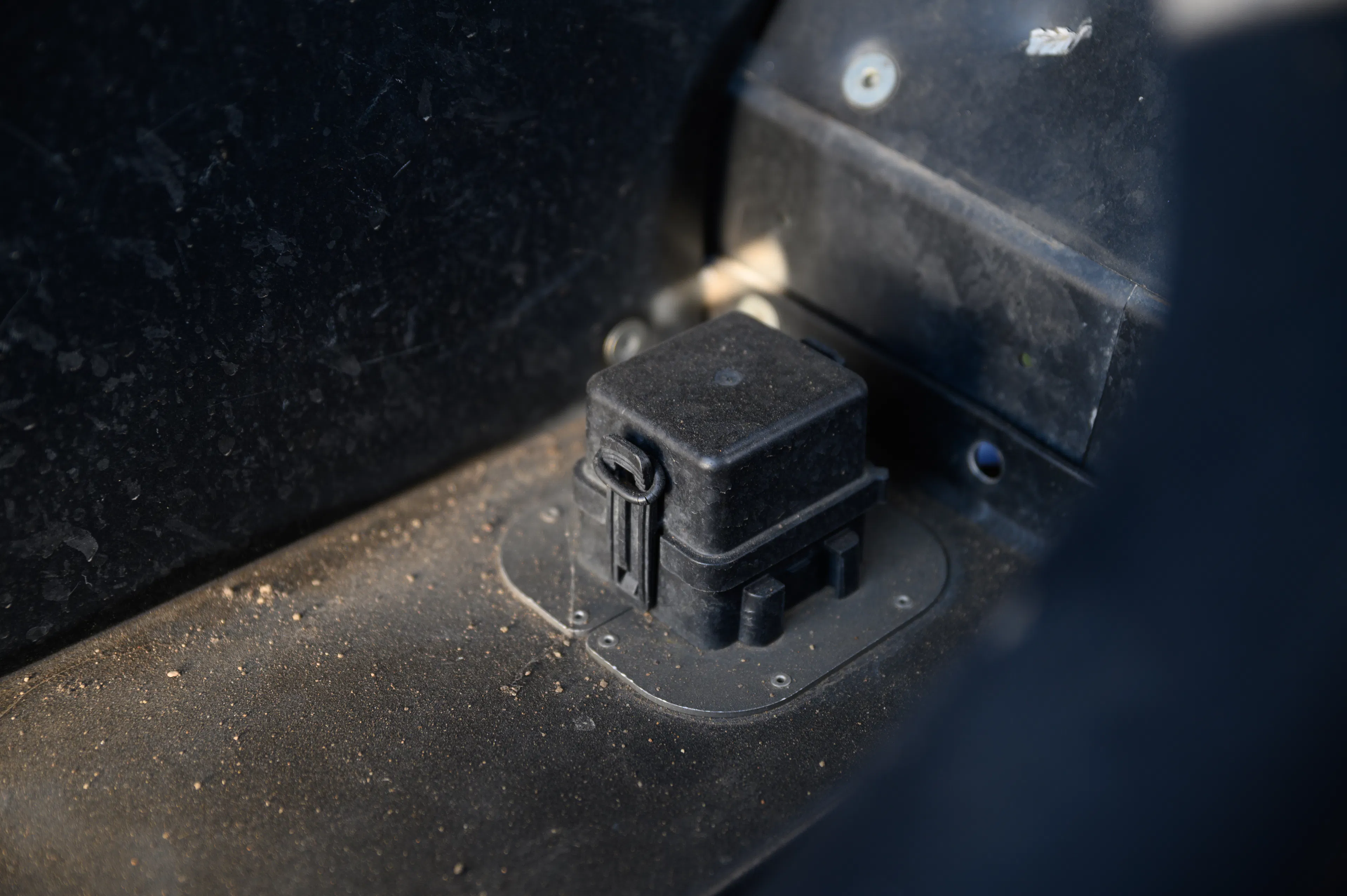 2024 Can-Am Maverick X3 Gray Leadbetter Race Car interior plug