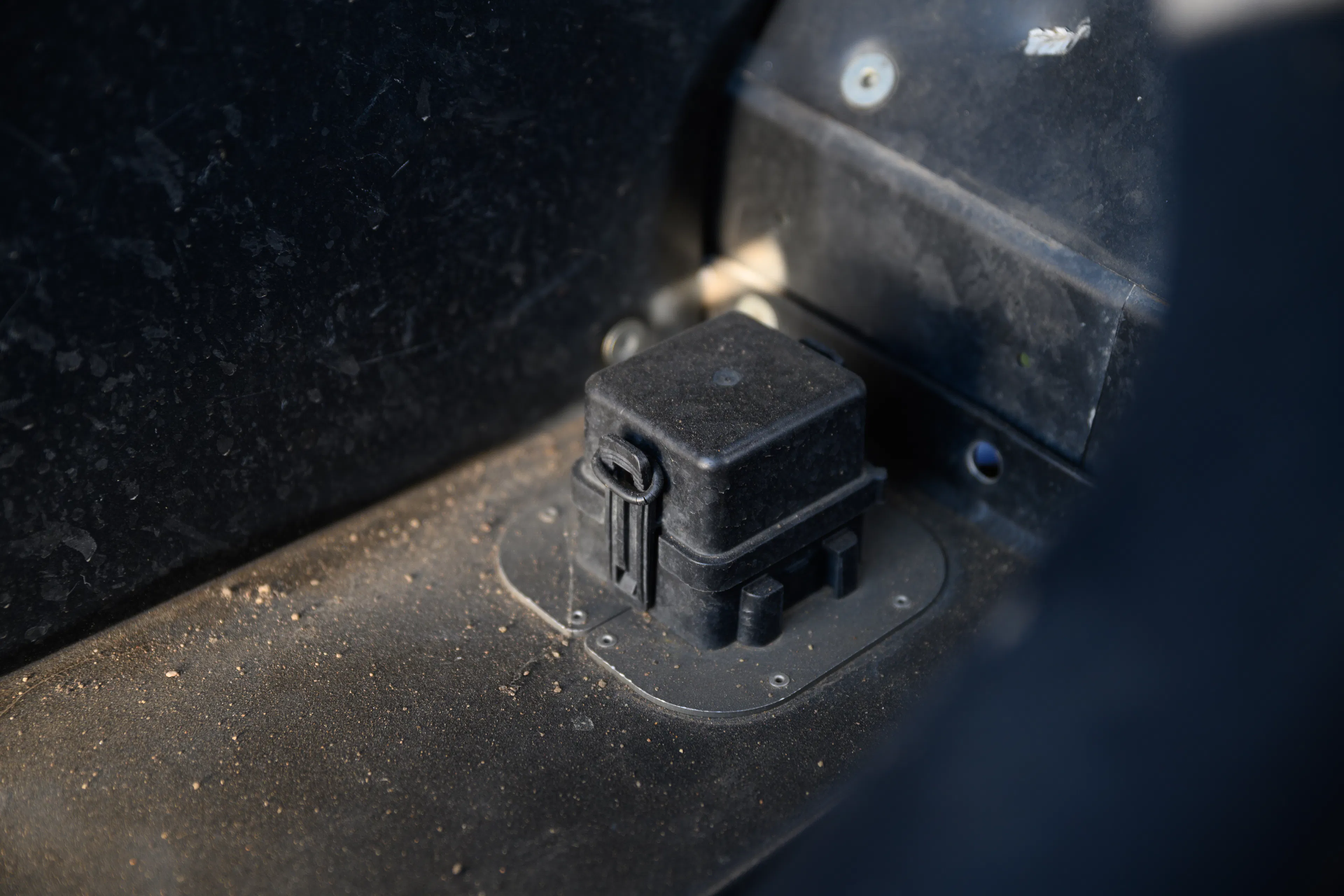 2024 Can-Am Maverick X3 Gray Leadbetter Race Car interior plug