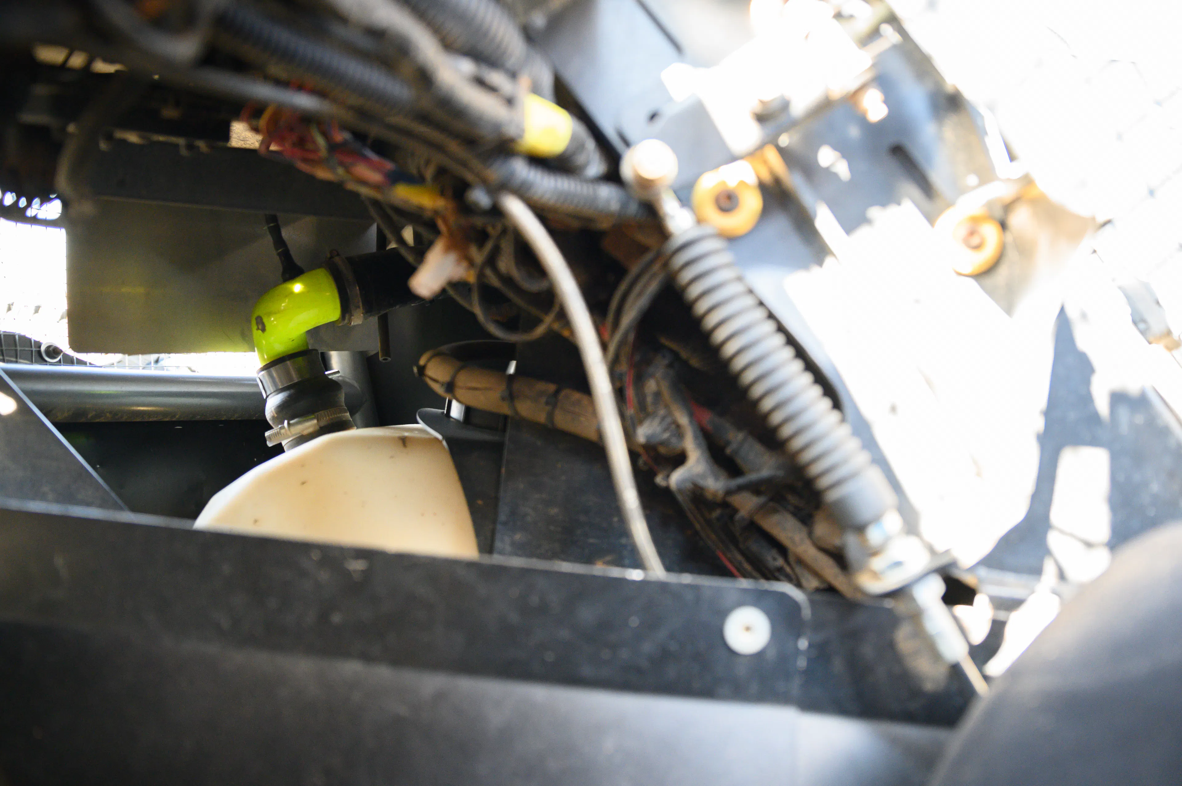 2024 Can-Am Maverick X3 Gray Leadbetter Race Car interior wiring