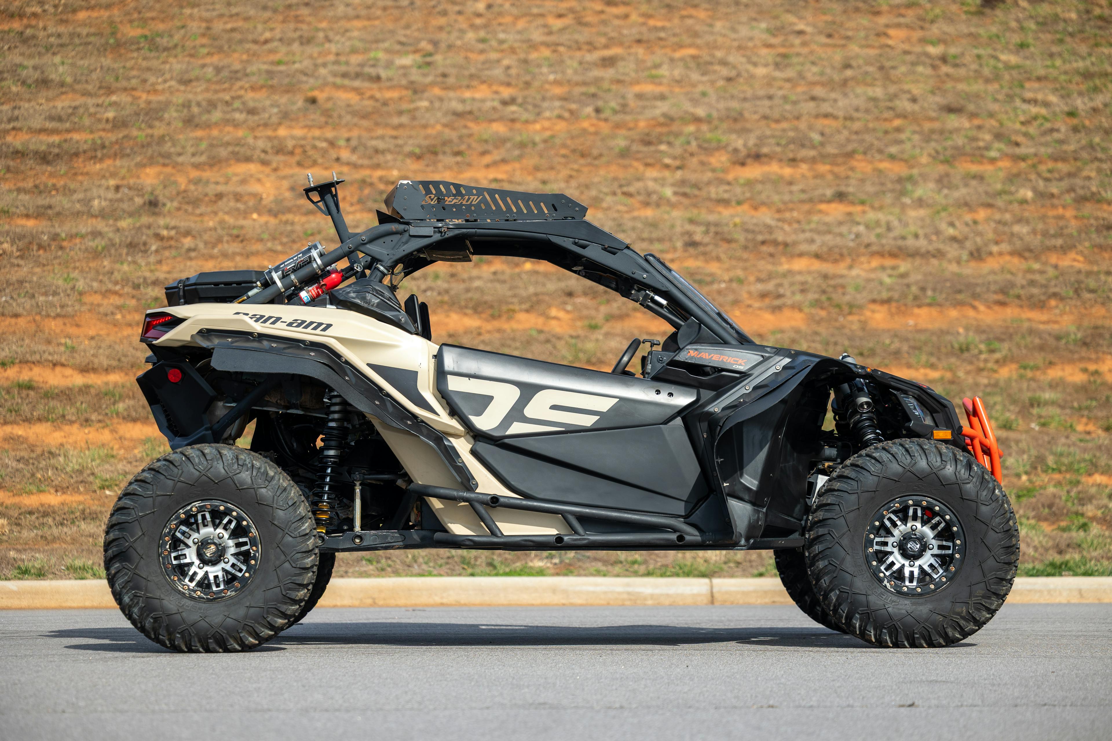 2023 can-Am Maverick X3 DS Turbo RR passenger side