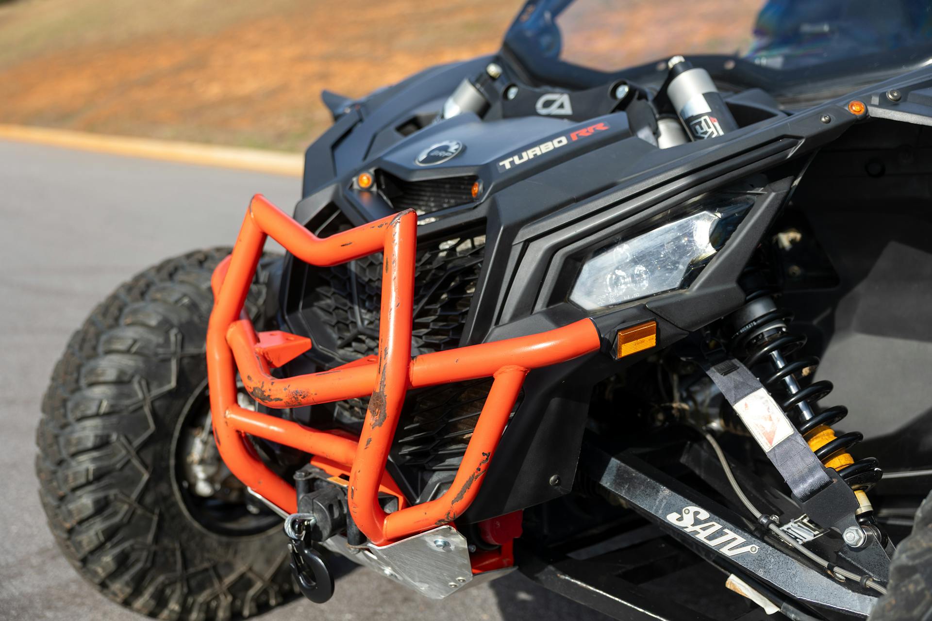 2023 Can-Am Maverick X3 DS Turbo RR front close