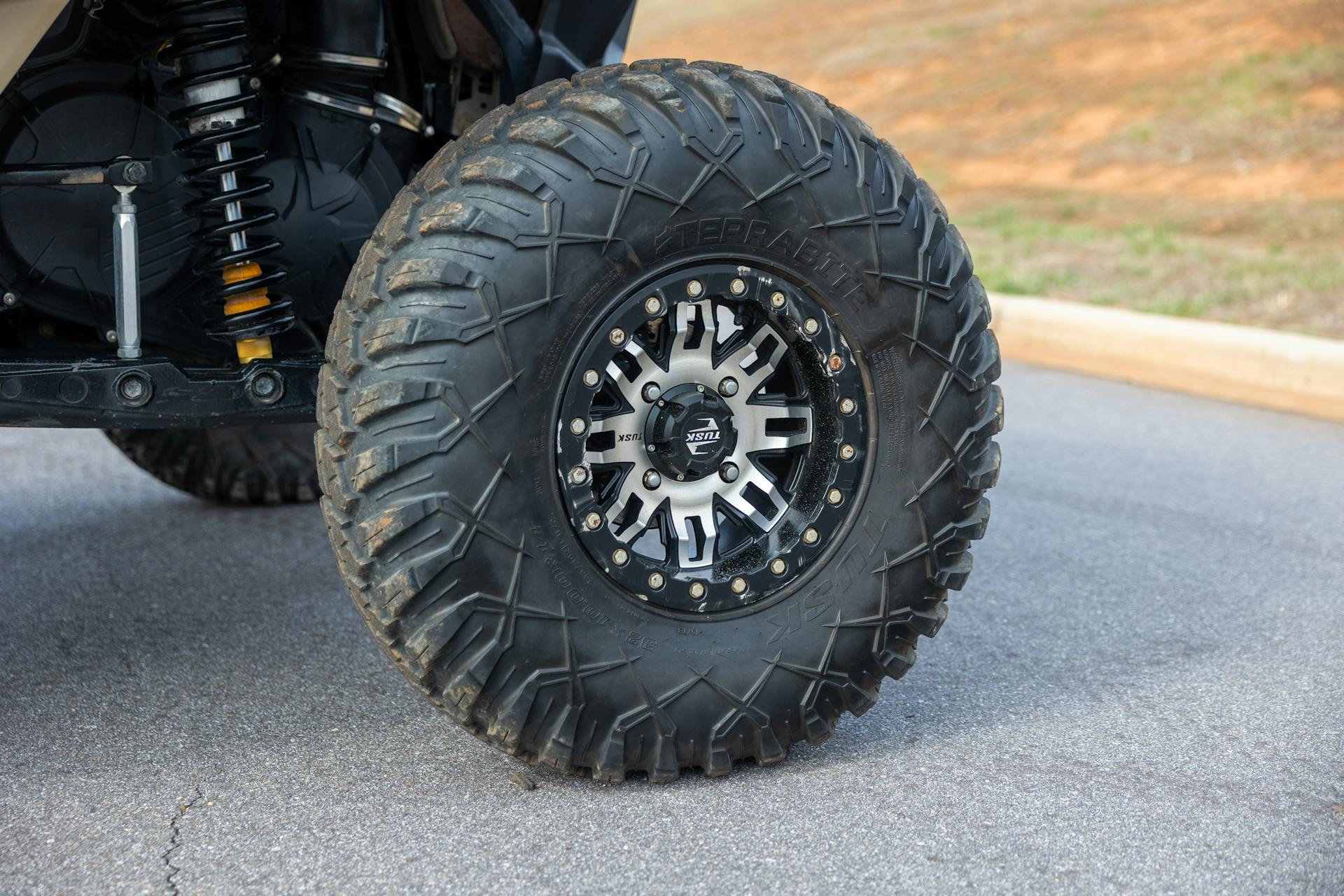 2023 Can-Am Maverick X3 DS Turbo RR driver rear tire