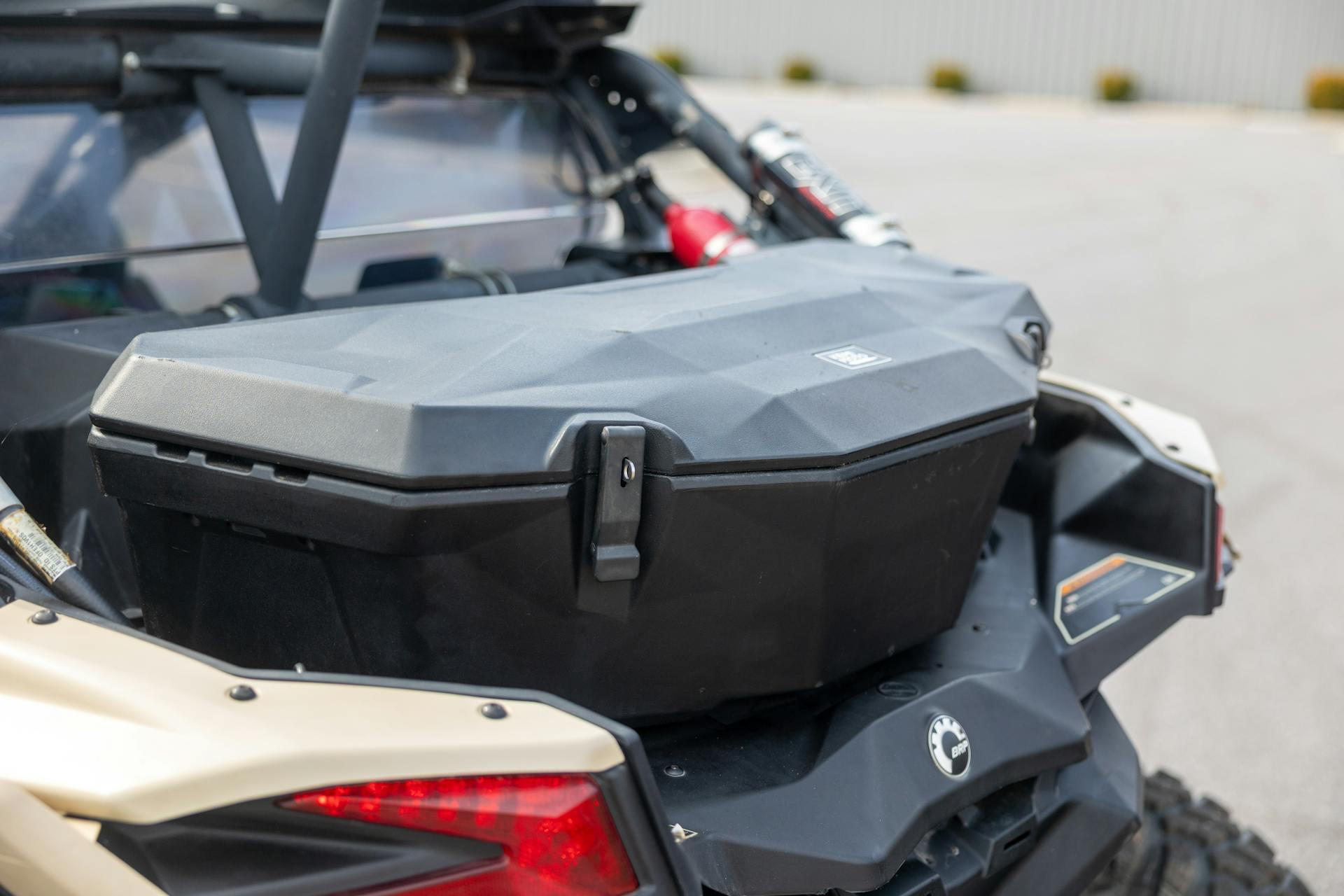 2023 Can-Am Maverick X3 DS Turbo RR bed box close