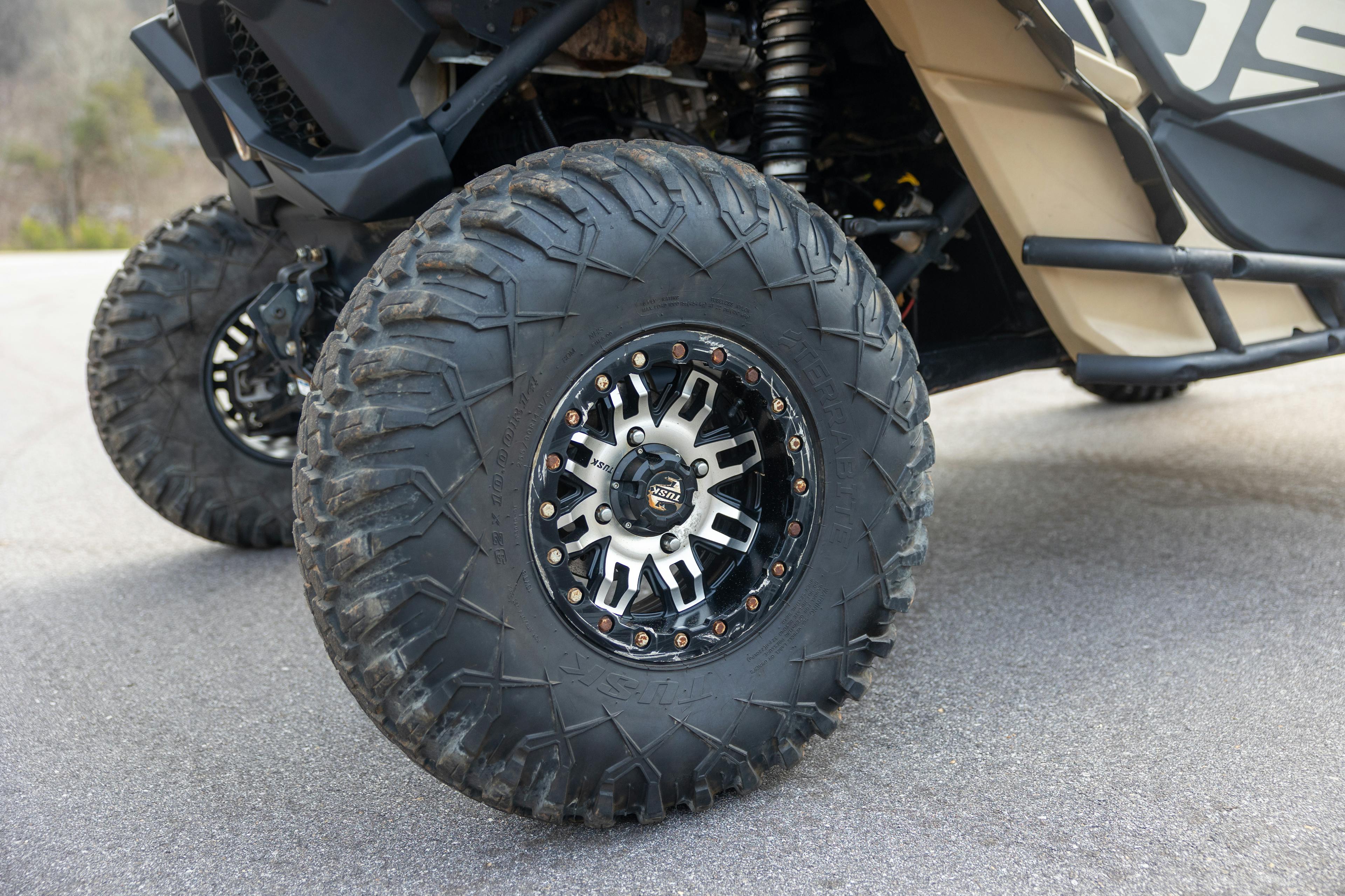 2023 Can-Am Maverick X3 DS Turbo RR passenger rear tire