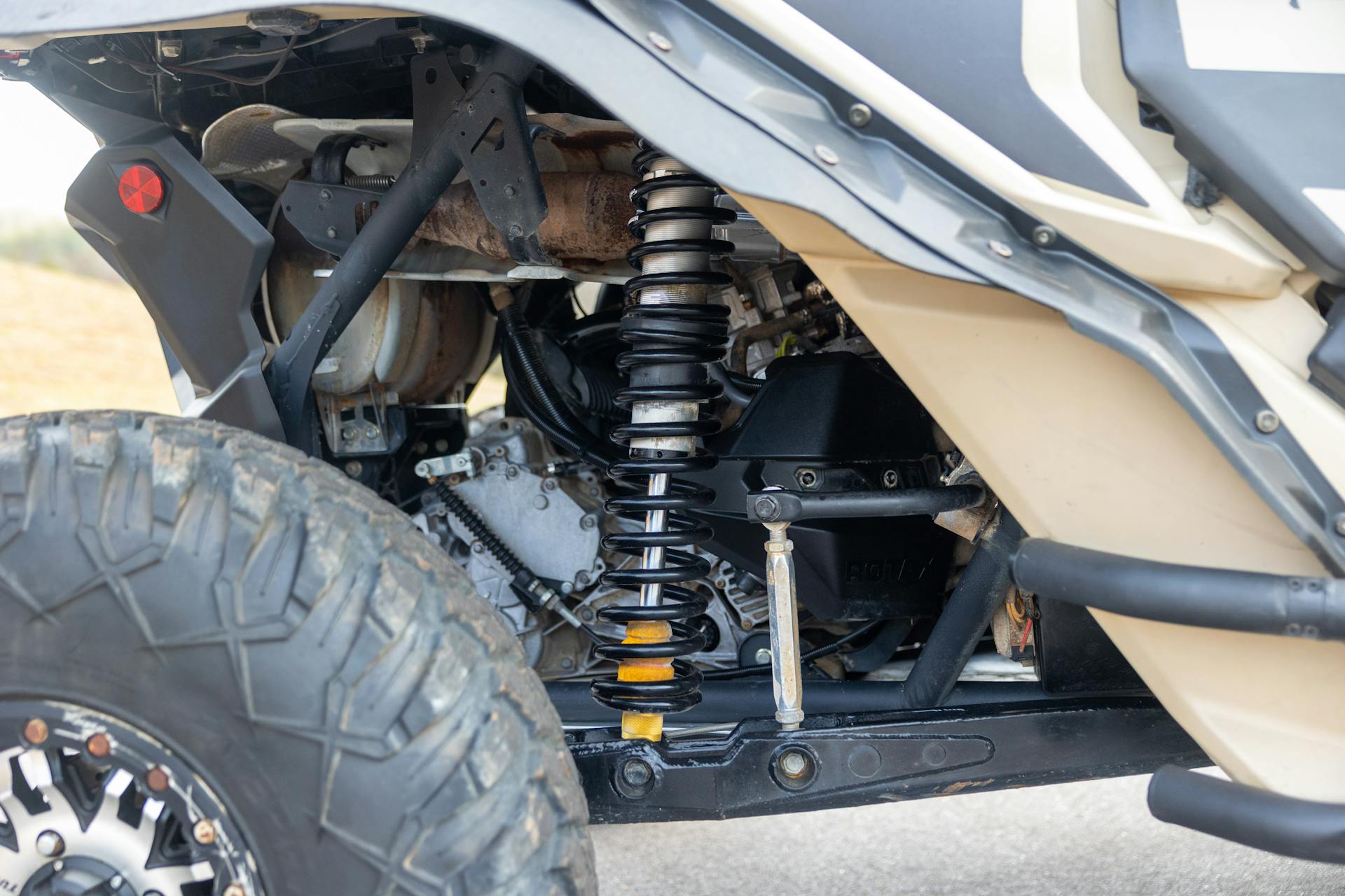 2023 Can-Am Maverick X3 DS Turbo RR driver rear suspension