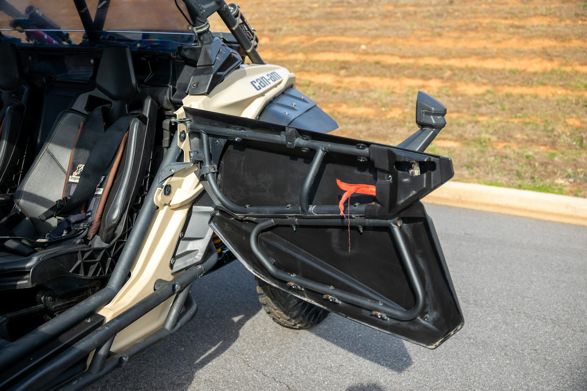 2023 Can-Am Maverick X3 DS Turbo RR driver door inside