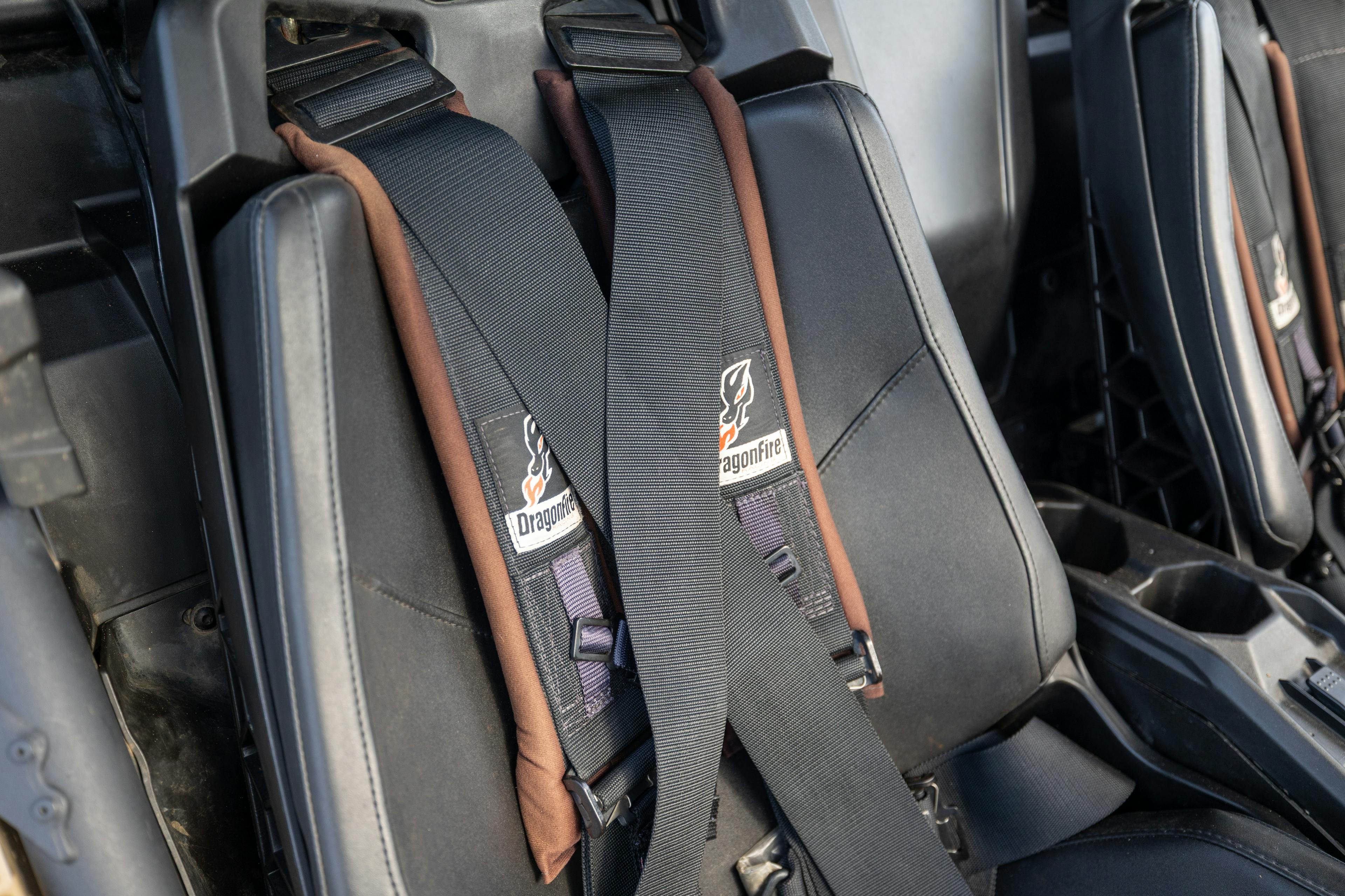 2023 Can-Am Maverick X3 DS Turbo RR passenger harnesses close