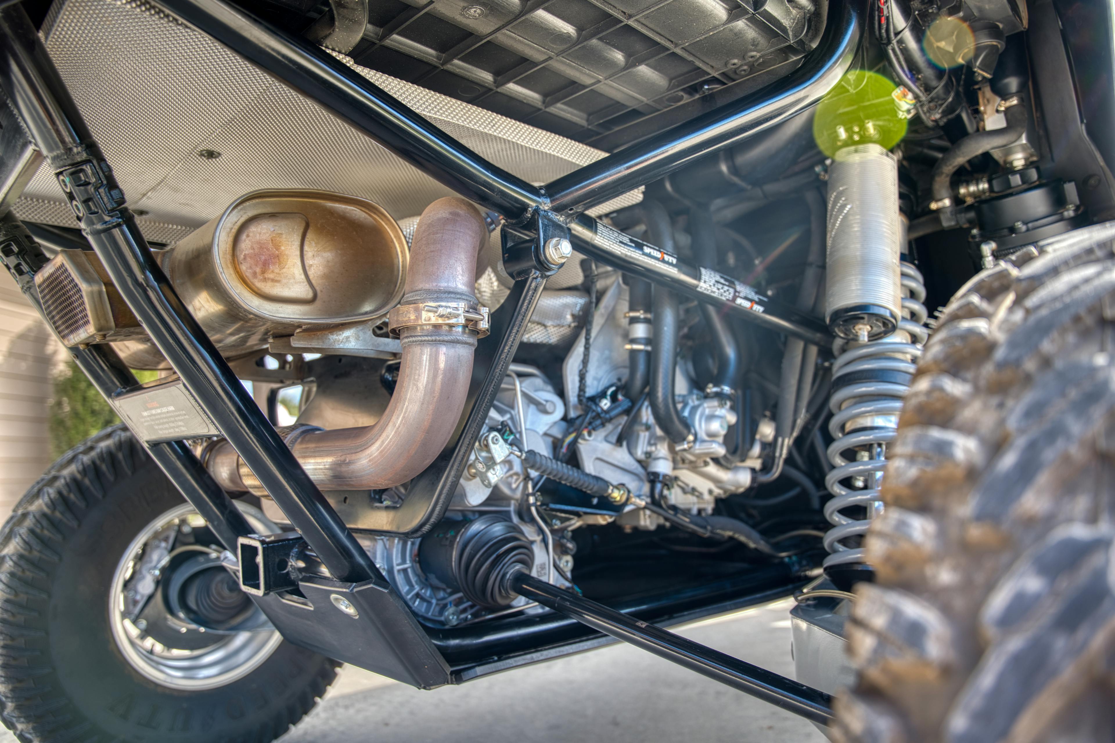 2023 Speed UTV El Jefe engine bay close passenger side