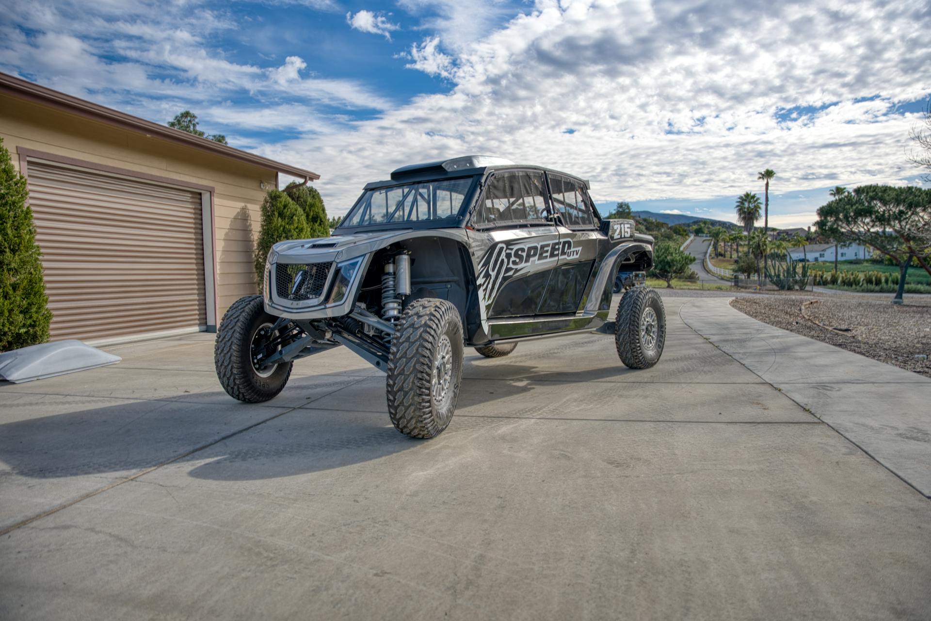 2023 Speed UTV El Jefe front driver 3/4