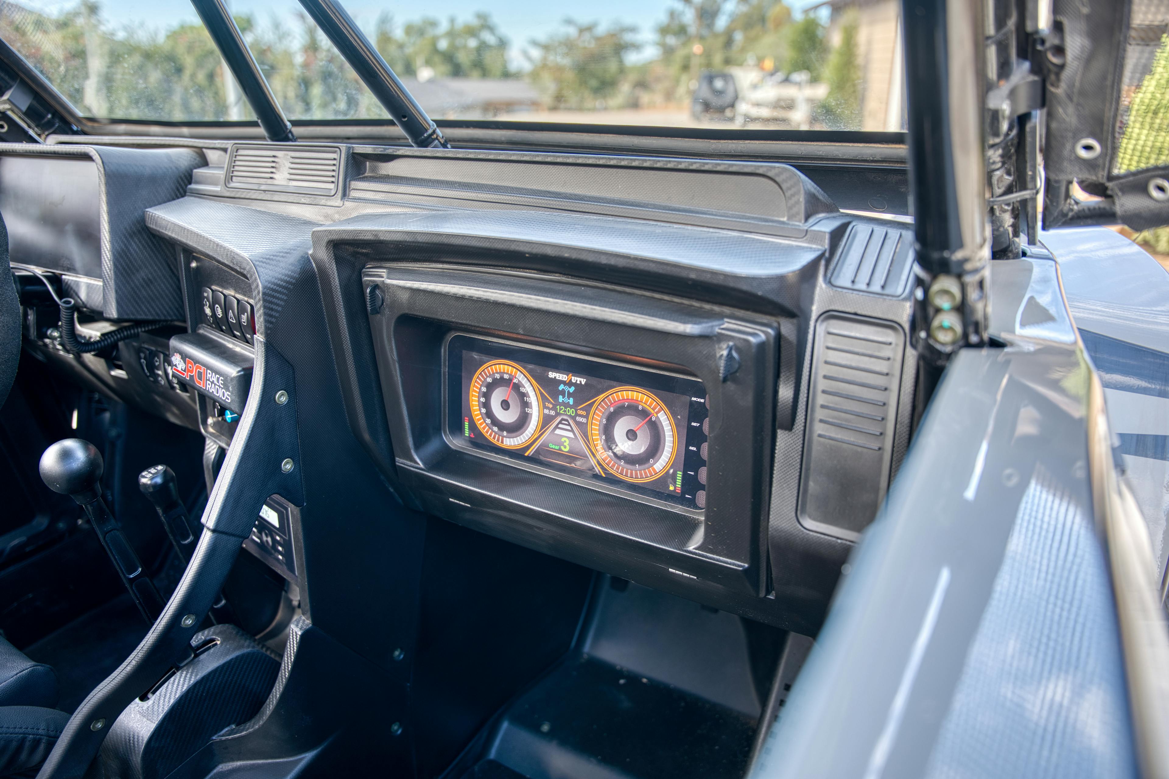 2023 Speed UTV El Jefe passenger gauges