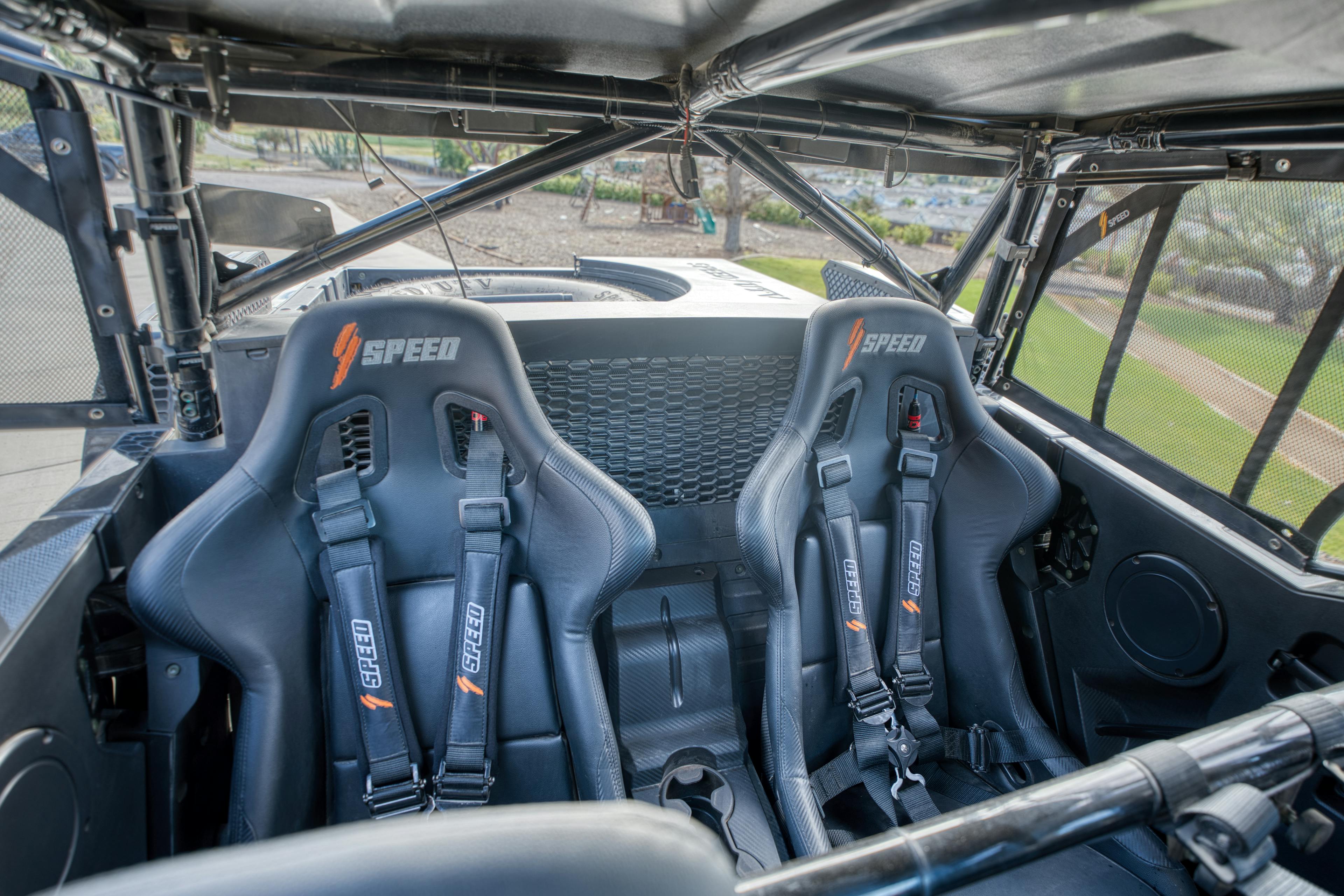 2023 Speed UTV El Jefe rear seats close