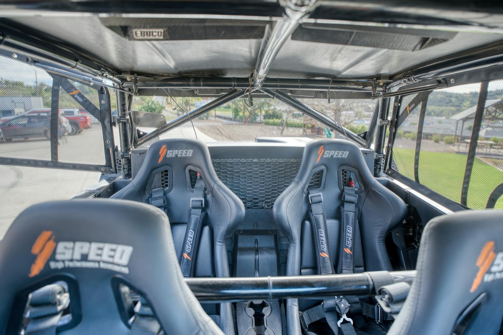 2023 Speed UTV El Jefe rear seats from front