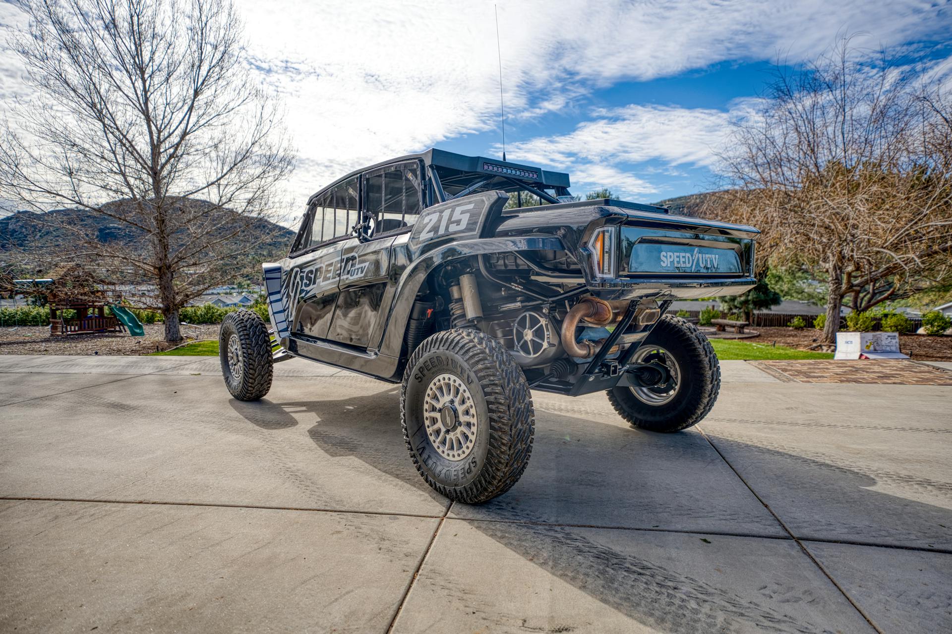 2023 Speed UTV El Jefe driver rear 3/4