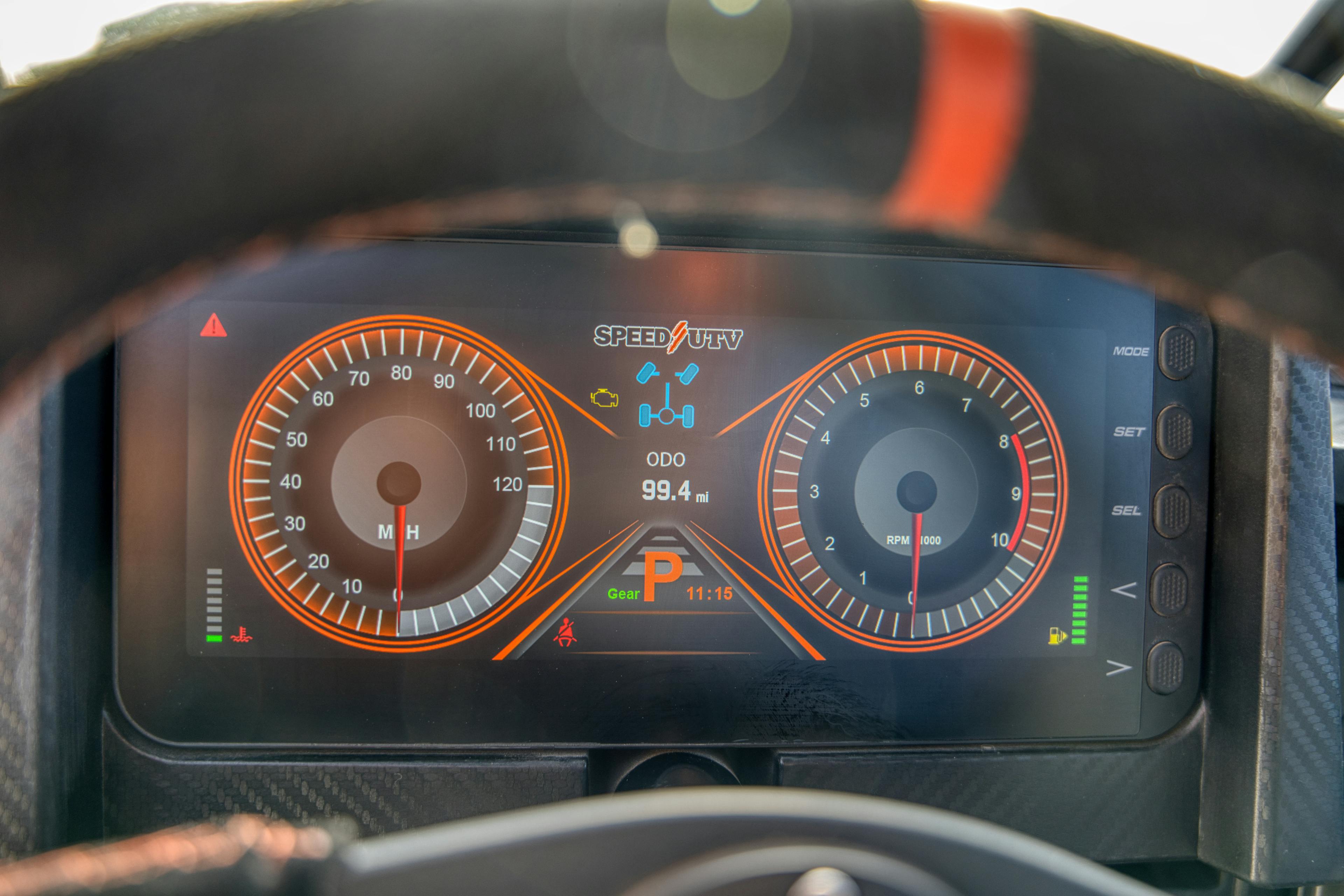 2023 Speed UTV El Jefe odometer