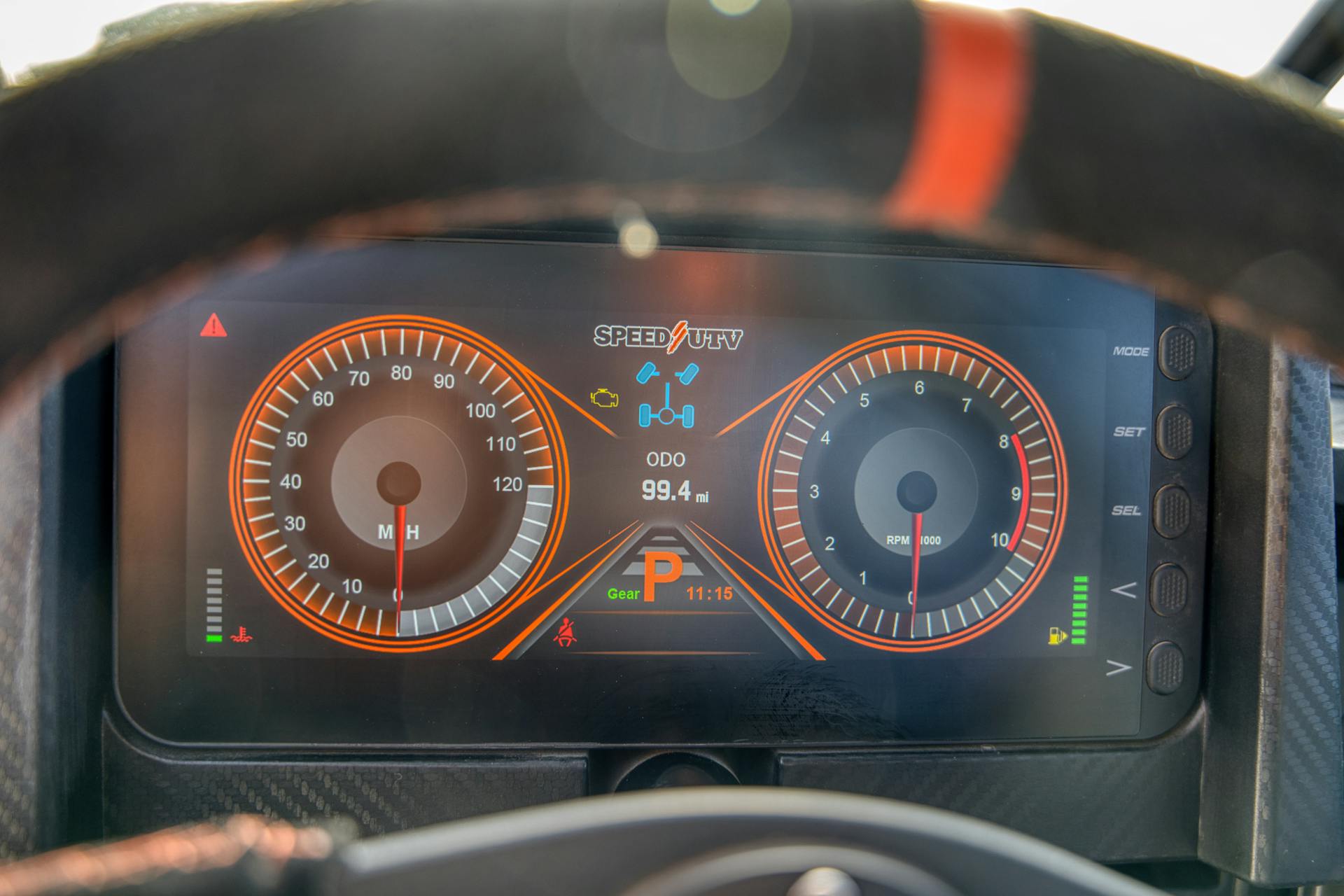 2023 Speed UTV El Jefe odometer