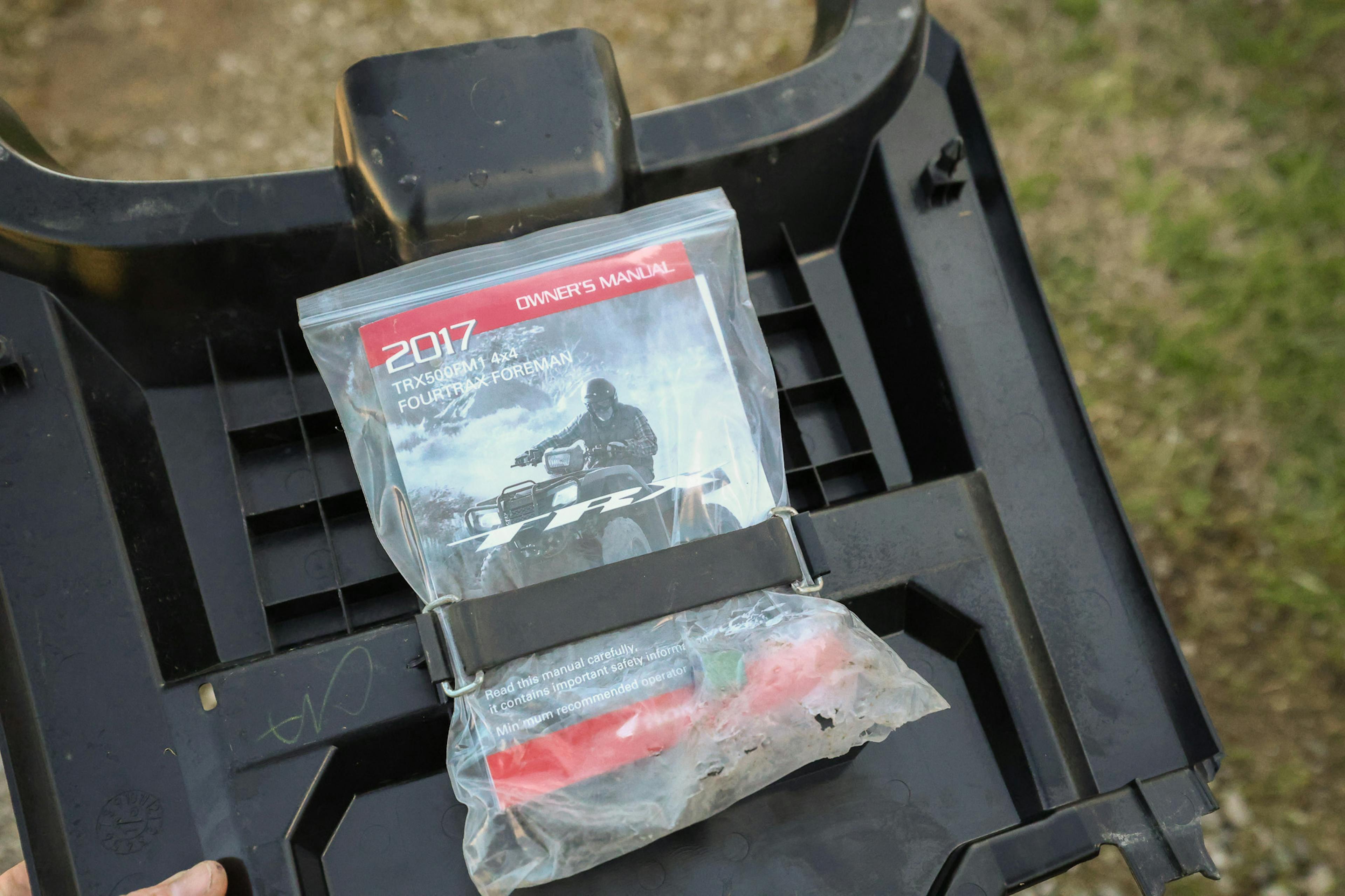 2017 Honda FourTrax Foreman 4x4 underseat/manual