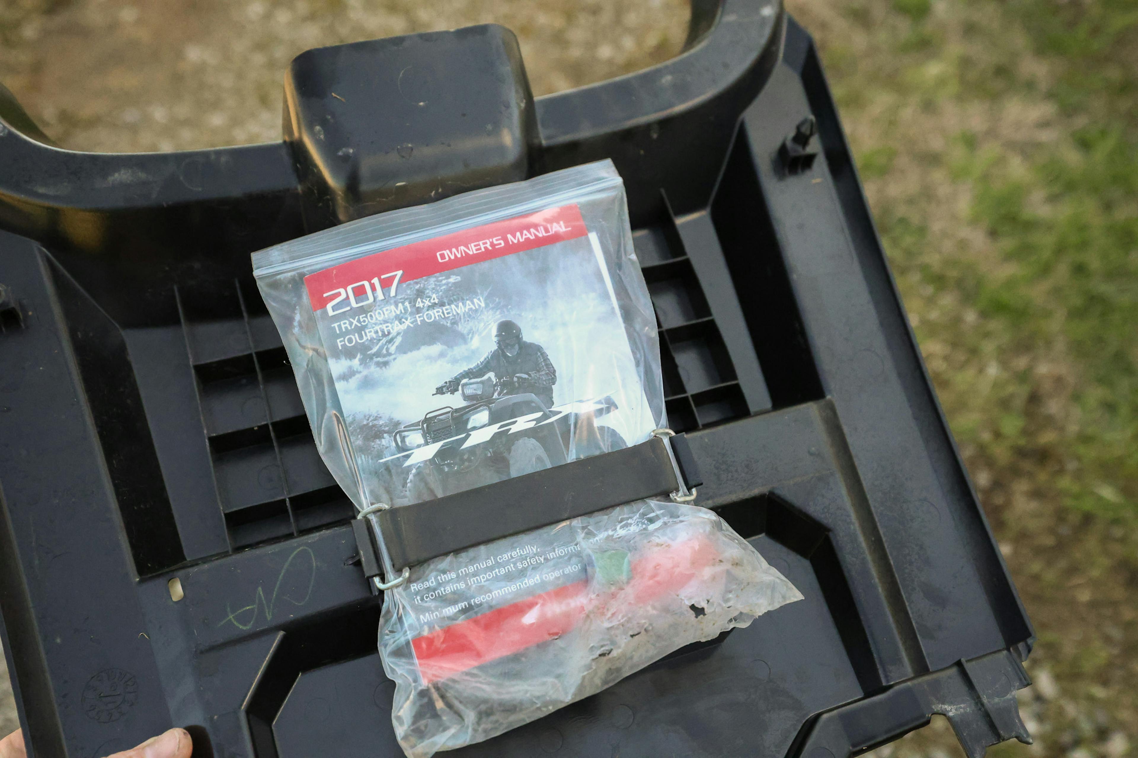 2017 Honda FourTrax Foreman 4x4 underseat/manual