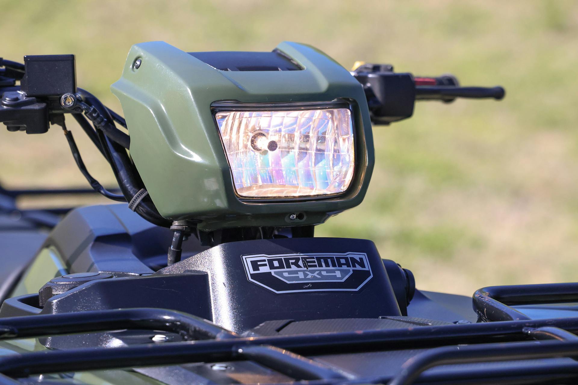 2017 Honda FourTrax Foreman 4x4 center headlight on