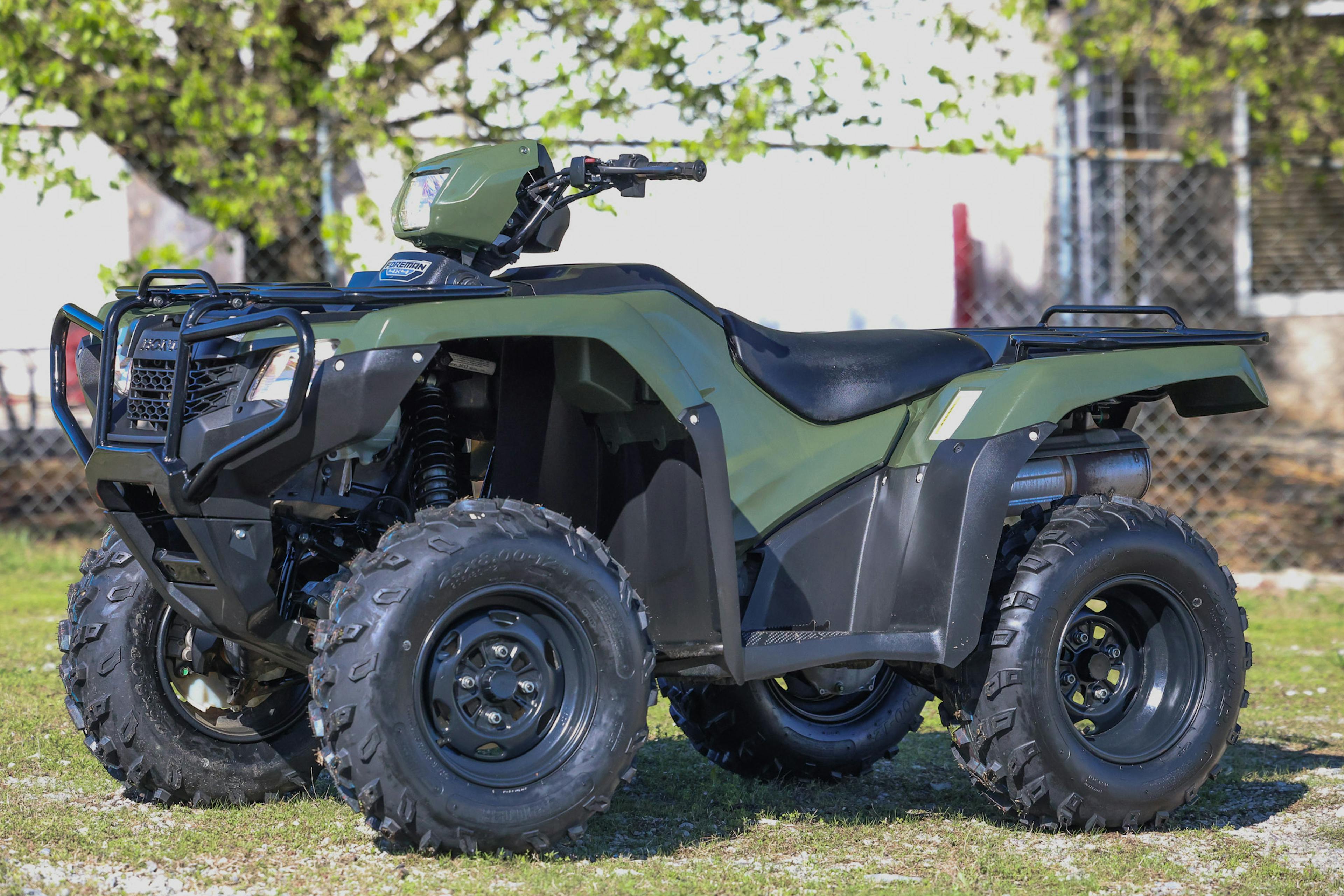 2017 Honda FourTrax Foreman 4x4 front side left