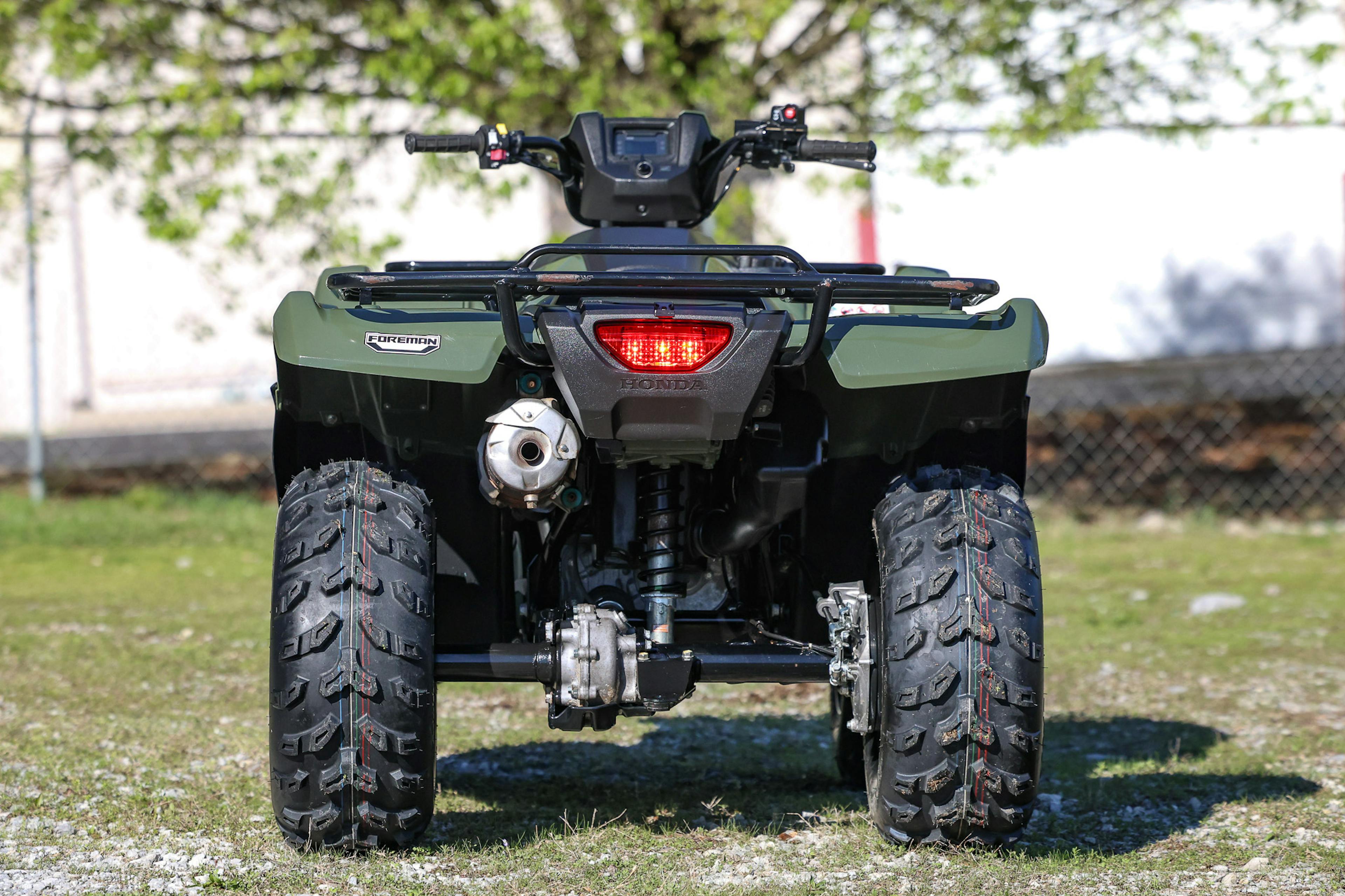 2017 Honda FourTrax Foreman 4x4 rear
