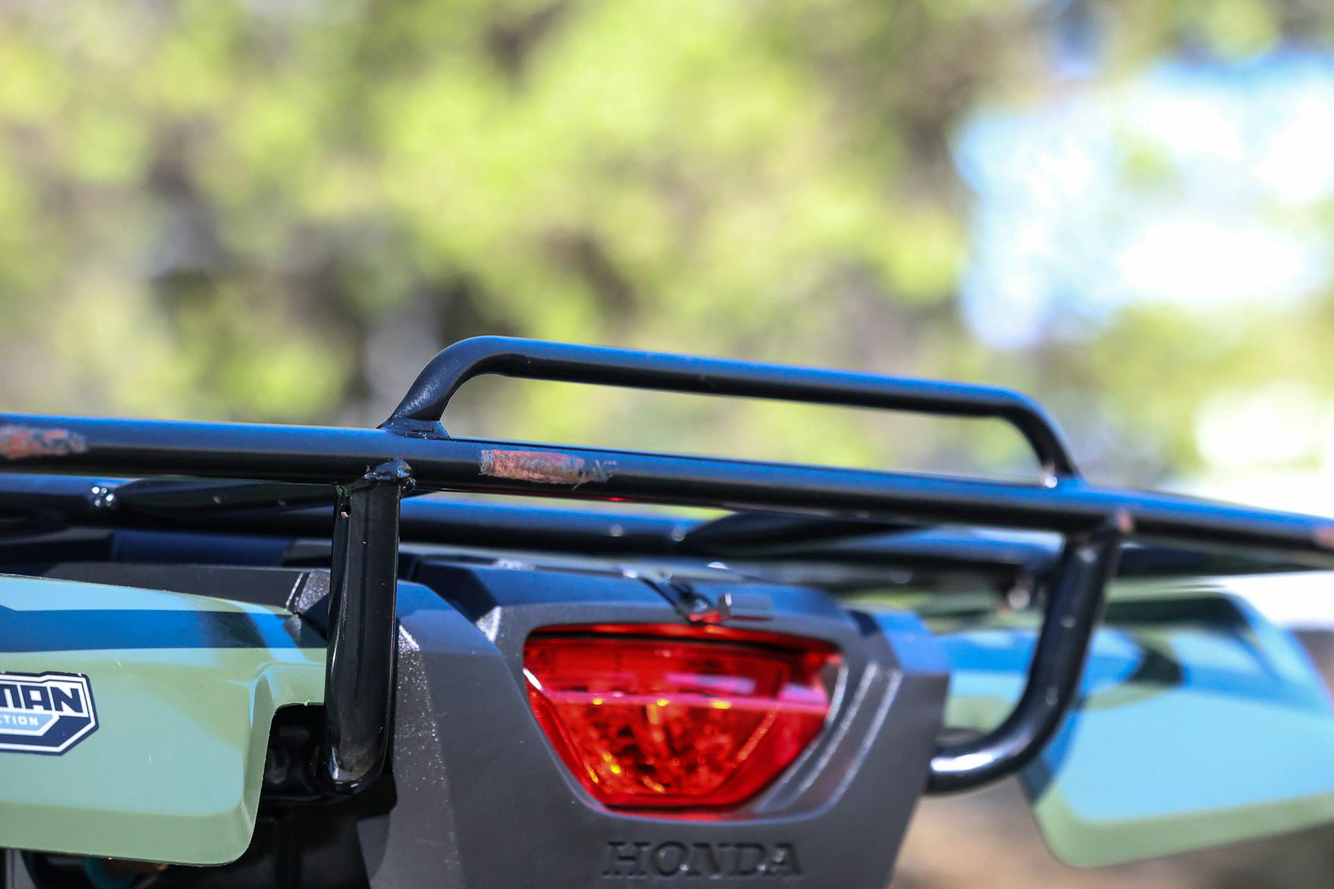 2017 Honda FourTrax Foreman 4x4 taillight