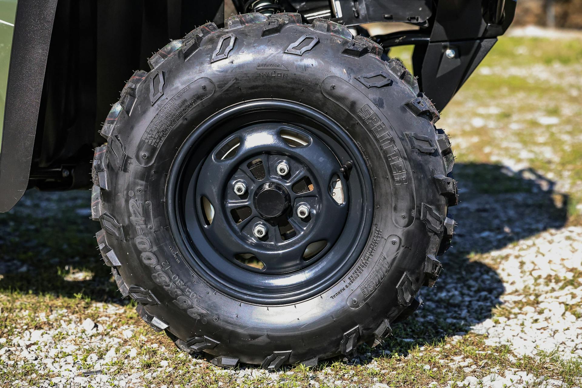 2017 Honda FourTrax Foreman 4x4 right front tire