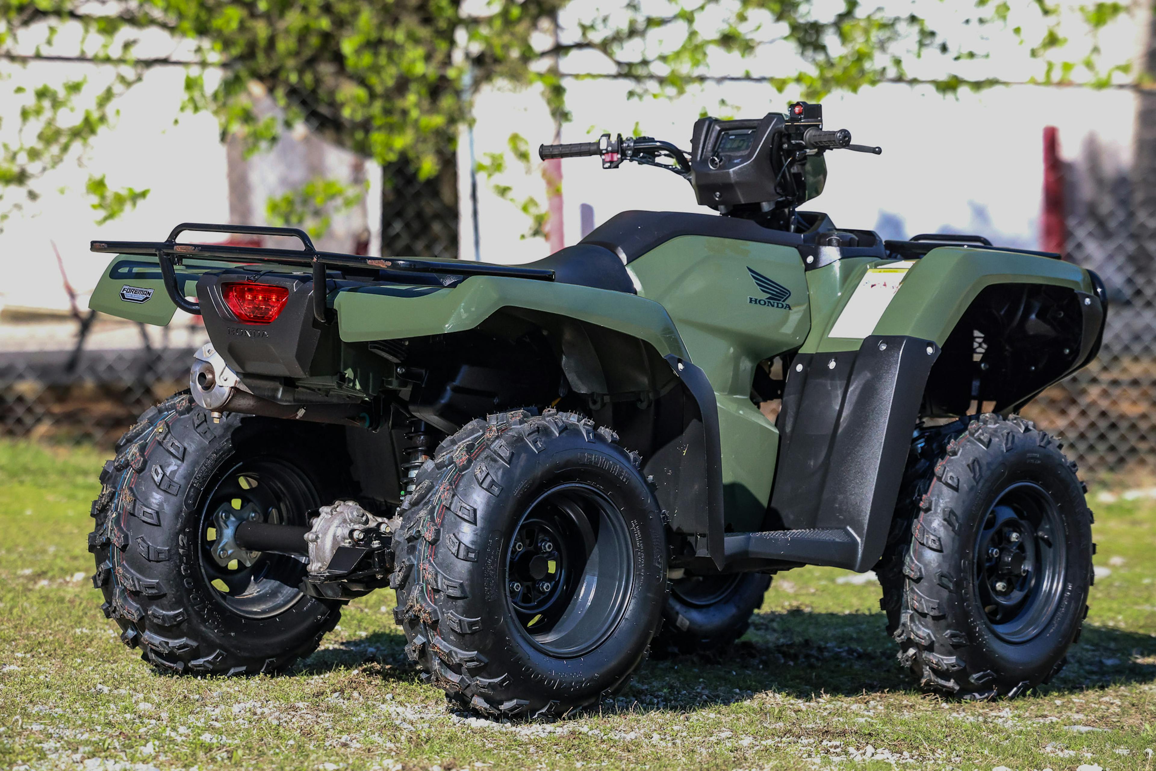 2017 Honda FourTrax Foreman 4x4 right rear 3/4
