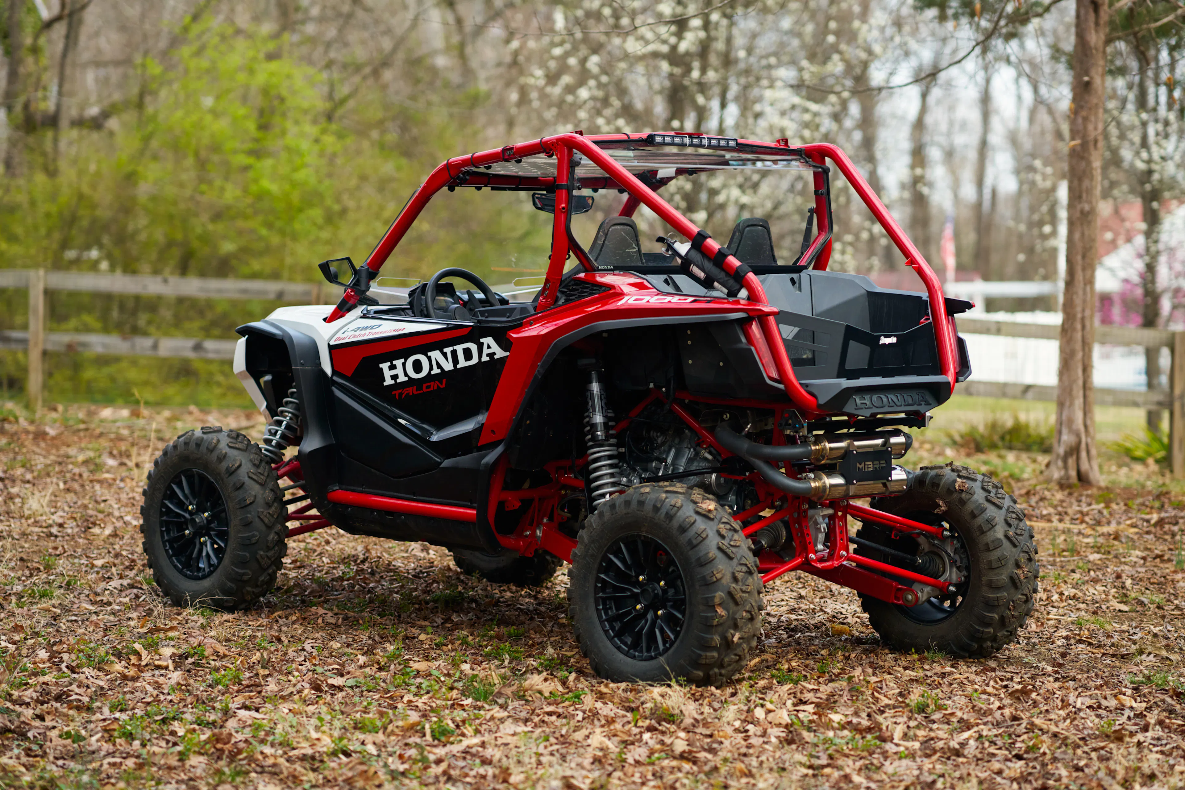 2024 Honda Talon 1000-R driver rear 3/4 wide