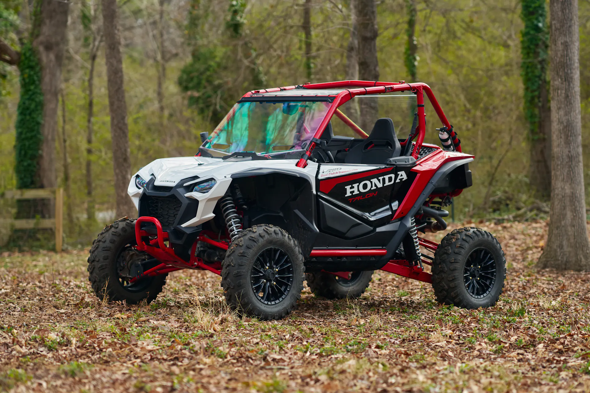 2024 Honda Talon 1000-R driver front 3/4 wide