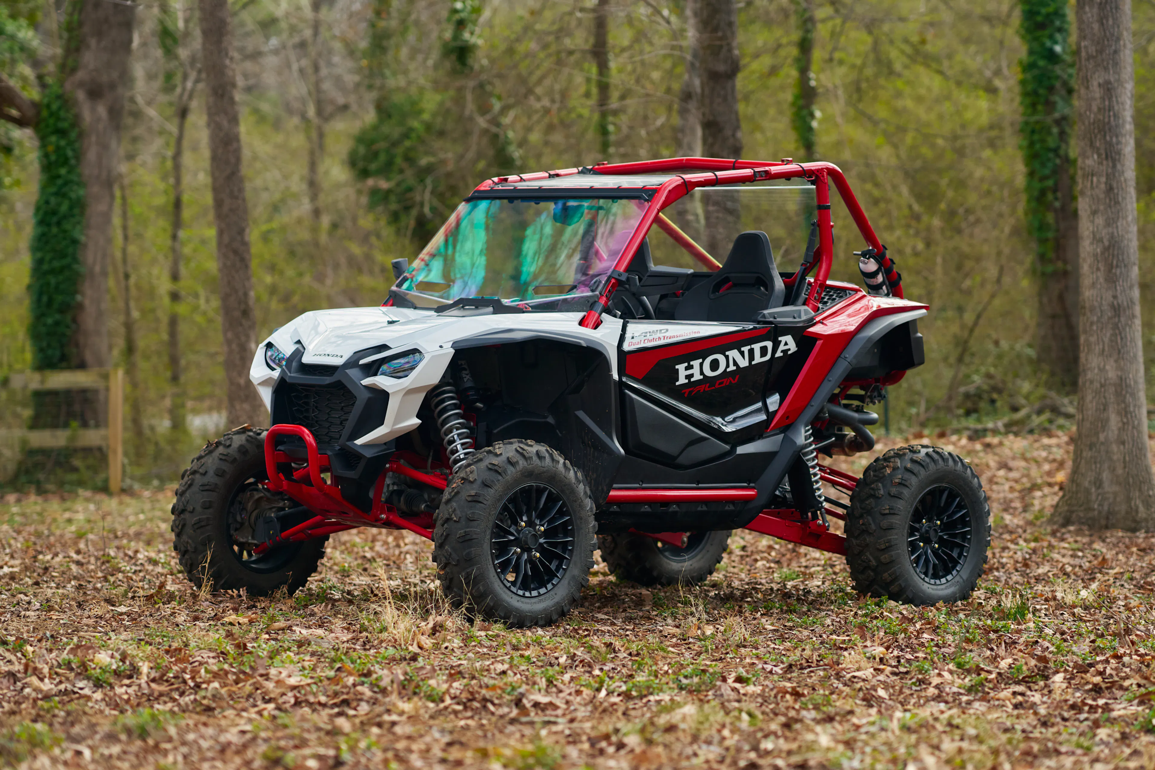 2024 Honda Talon 1000-R driver front 3/4 wide