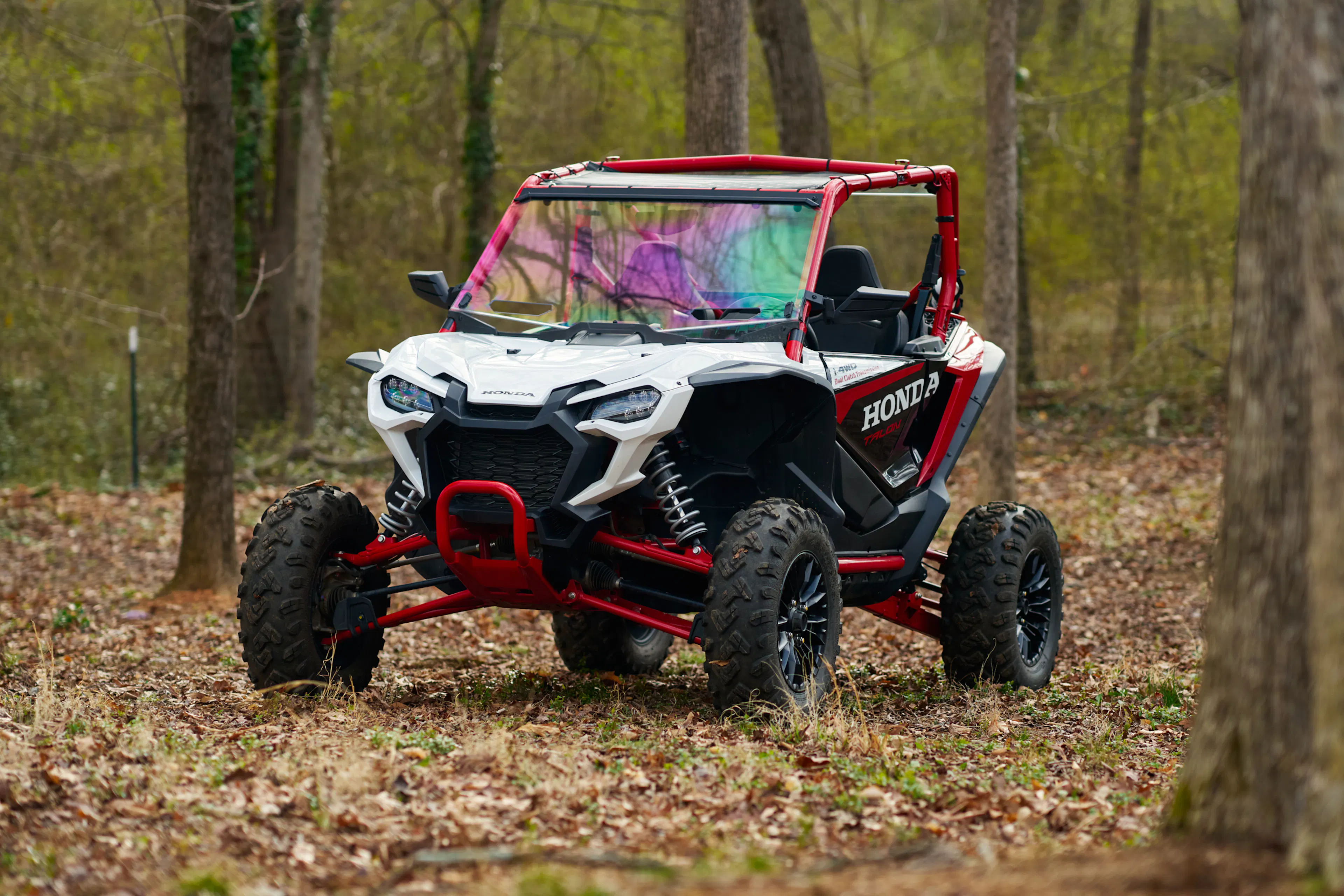 2024 Honda Talon 1000-R driver front 3/4