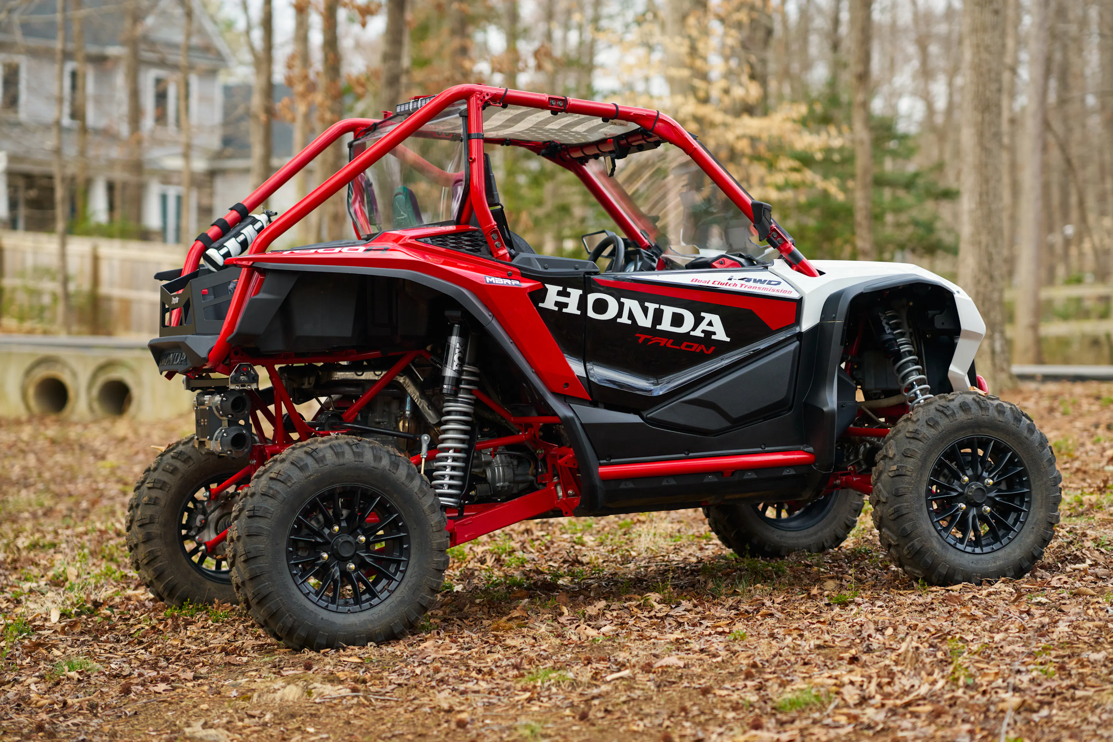 2024 Honda Talon 1000-R passenger rear 3/4