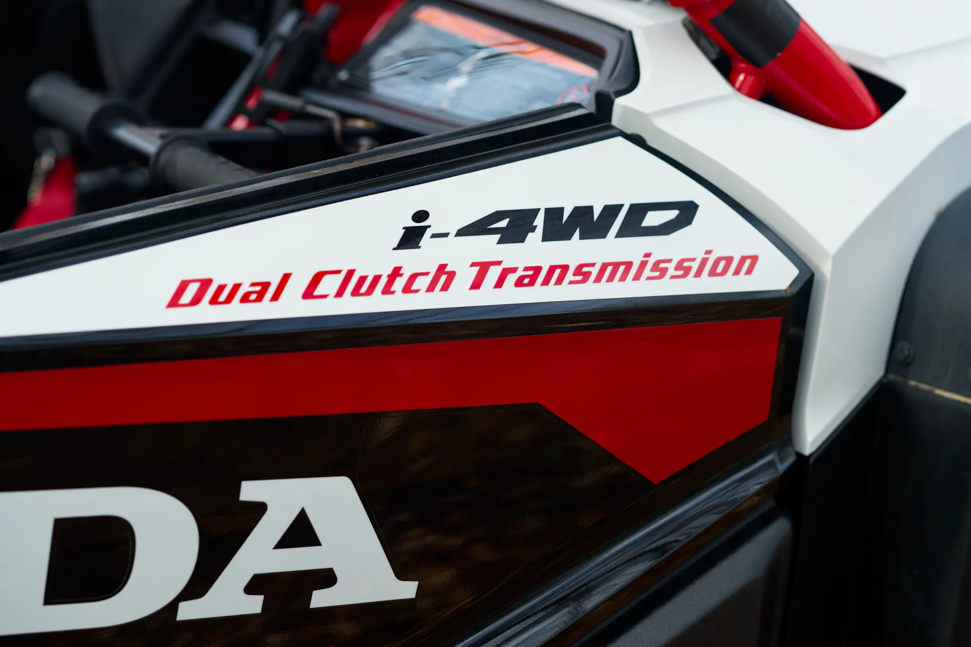 2024 Honda Talon 1000-R windshield door decal