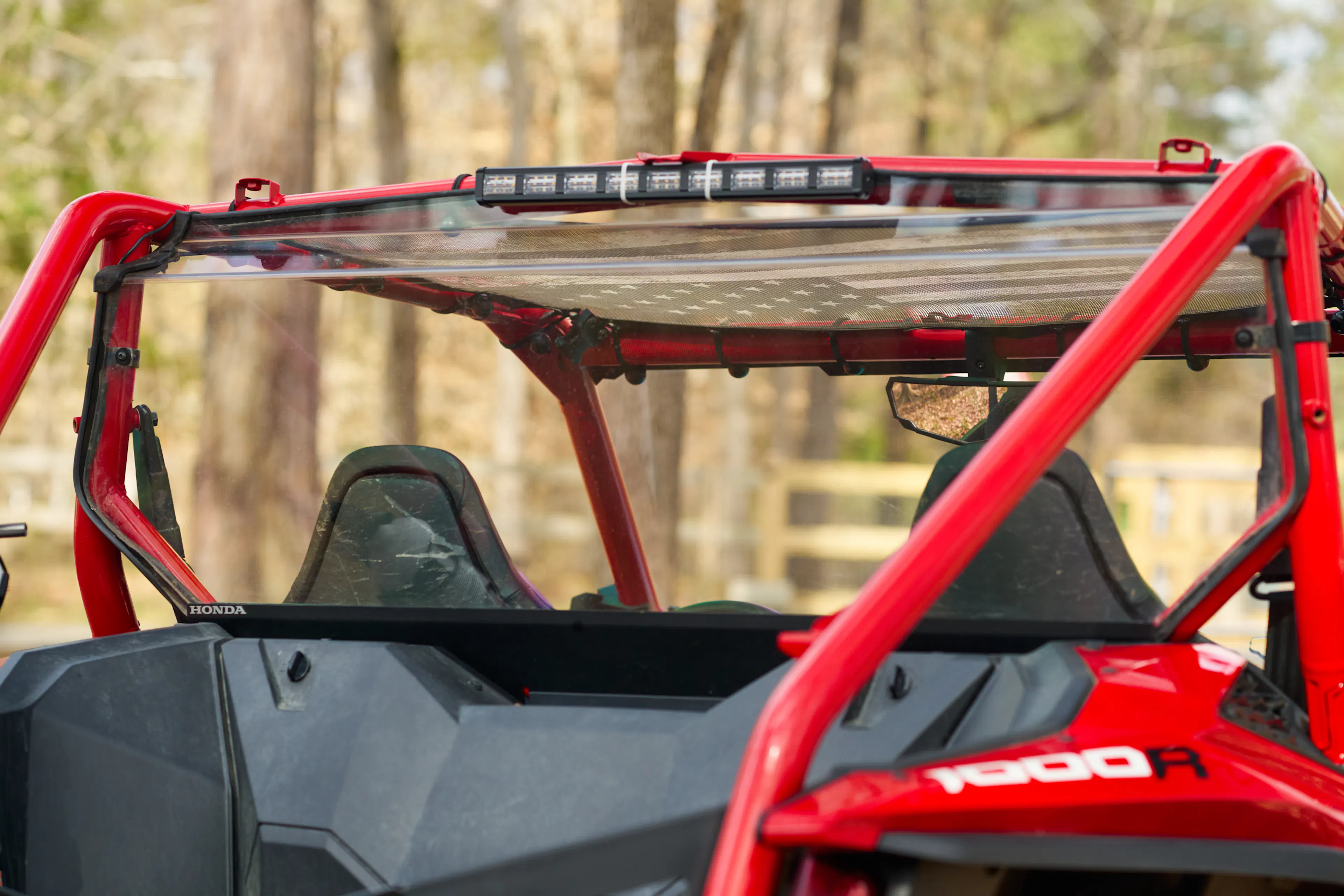 2024 Honda Talon 1000-R windshield cage/chase light