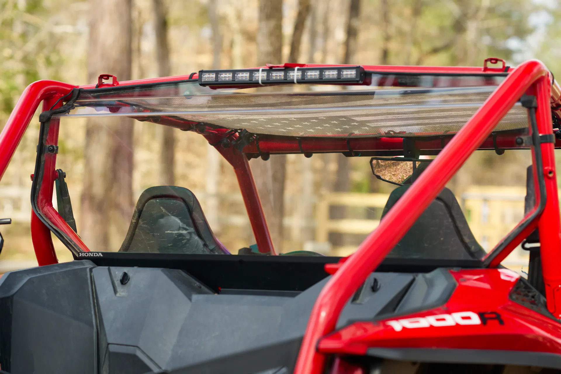 2024 Honda Talon 1000-R windshield cage/chase light