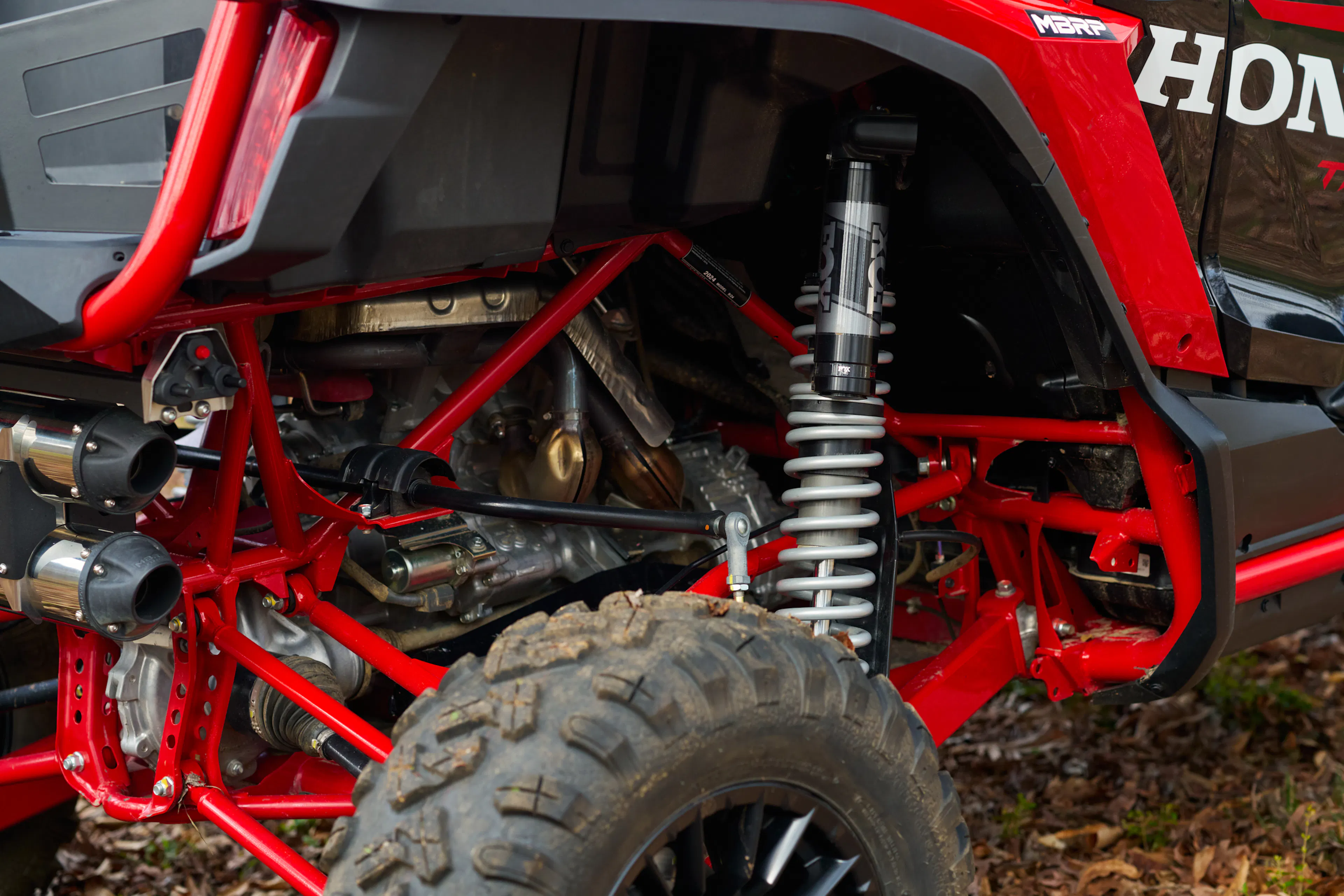 2024 Honda Talon 1000-R passenger rear suspension 2
