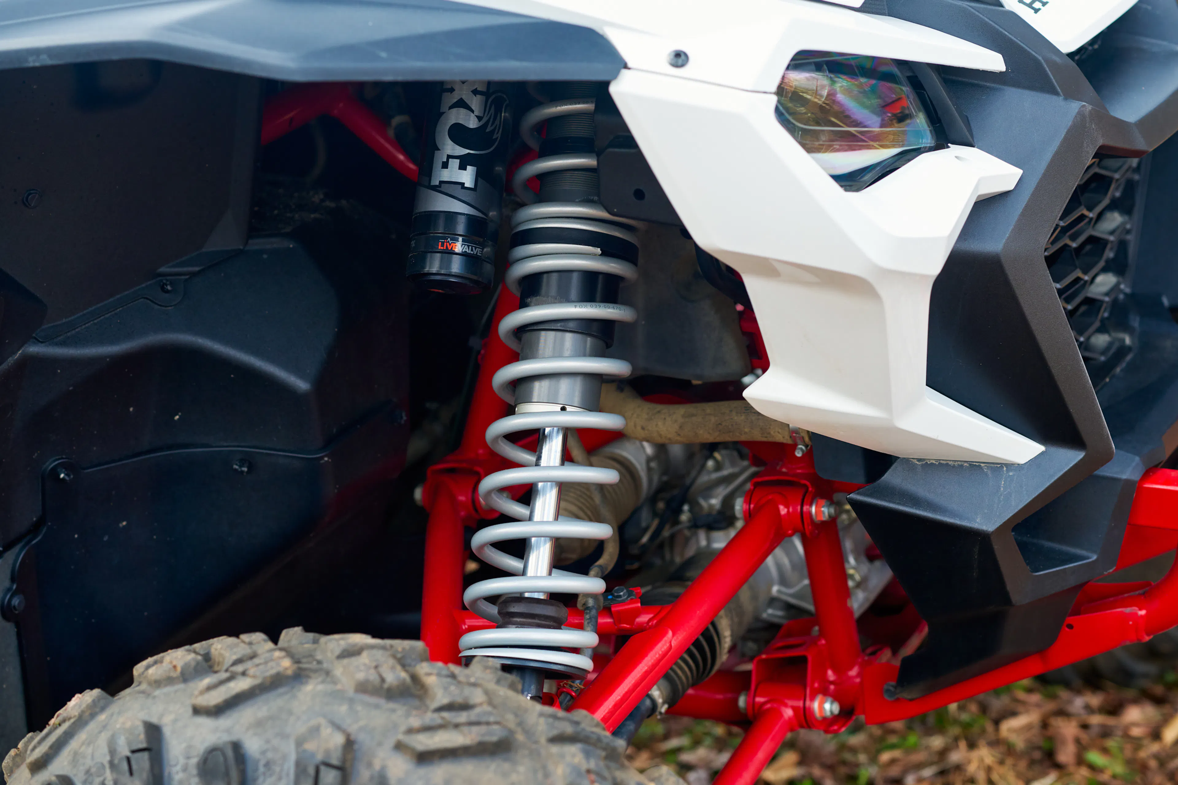 2024 Honda Talon 1000-R passenger front suspension 2