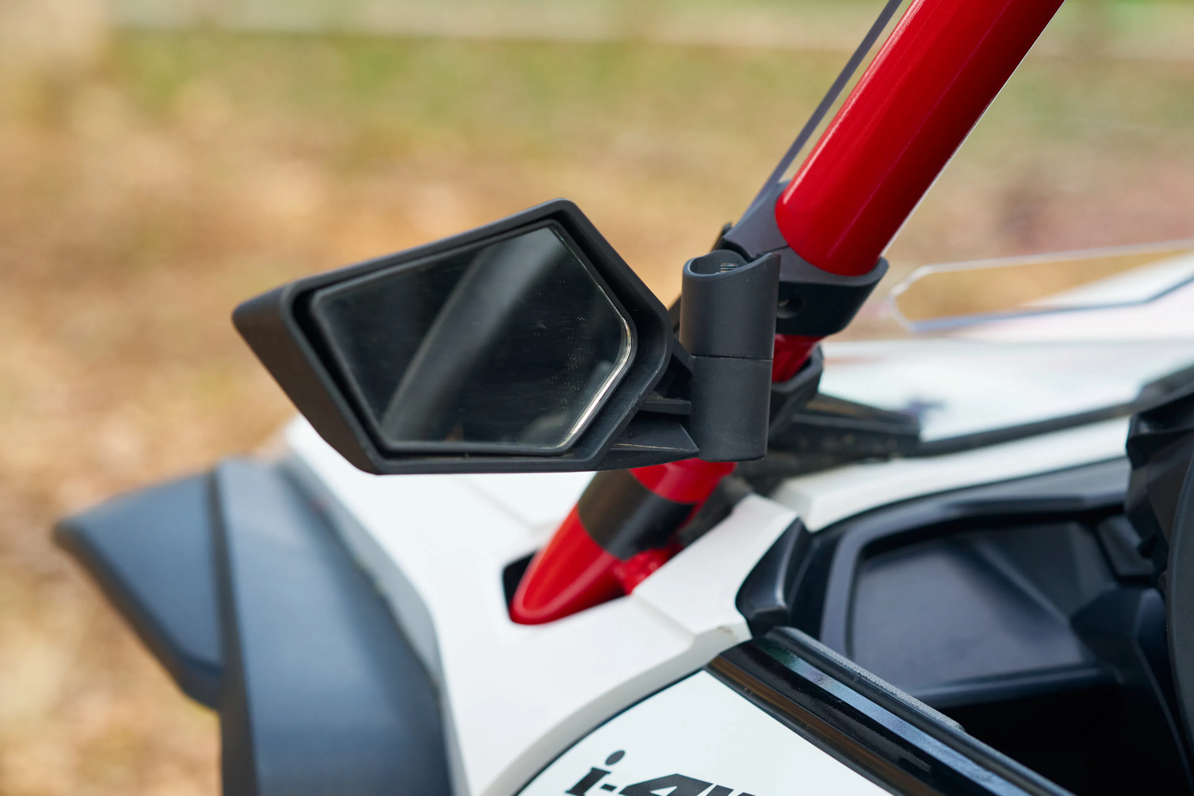 2024 Honda Talon 1000-R windshield driver mirror