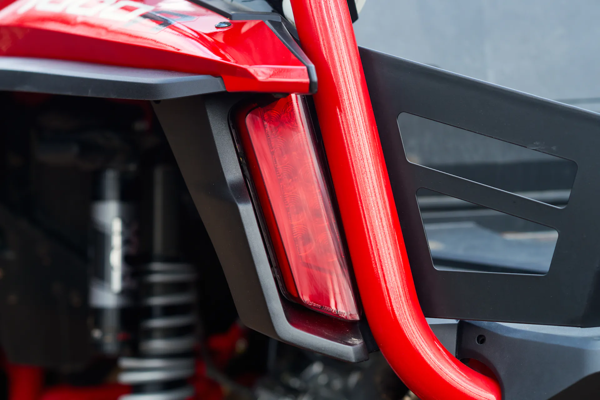 2024 Honda Talon 1000-R windshield driver taillight