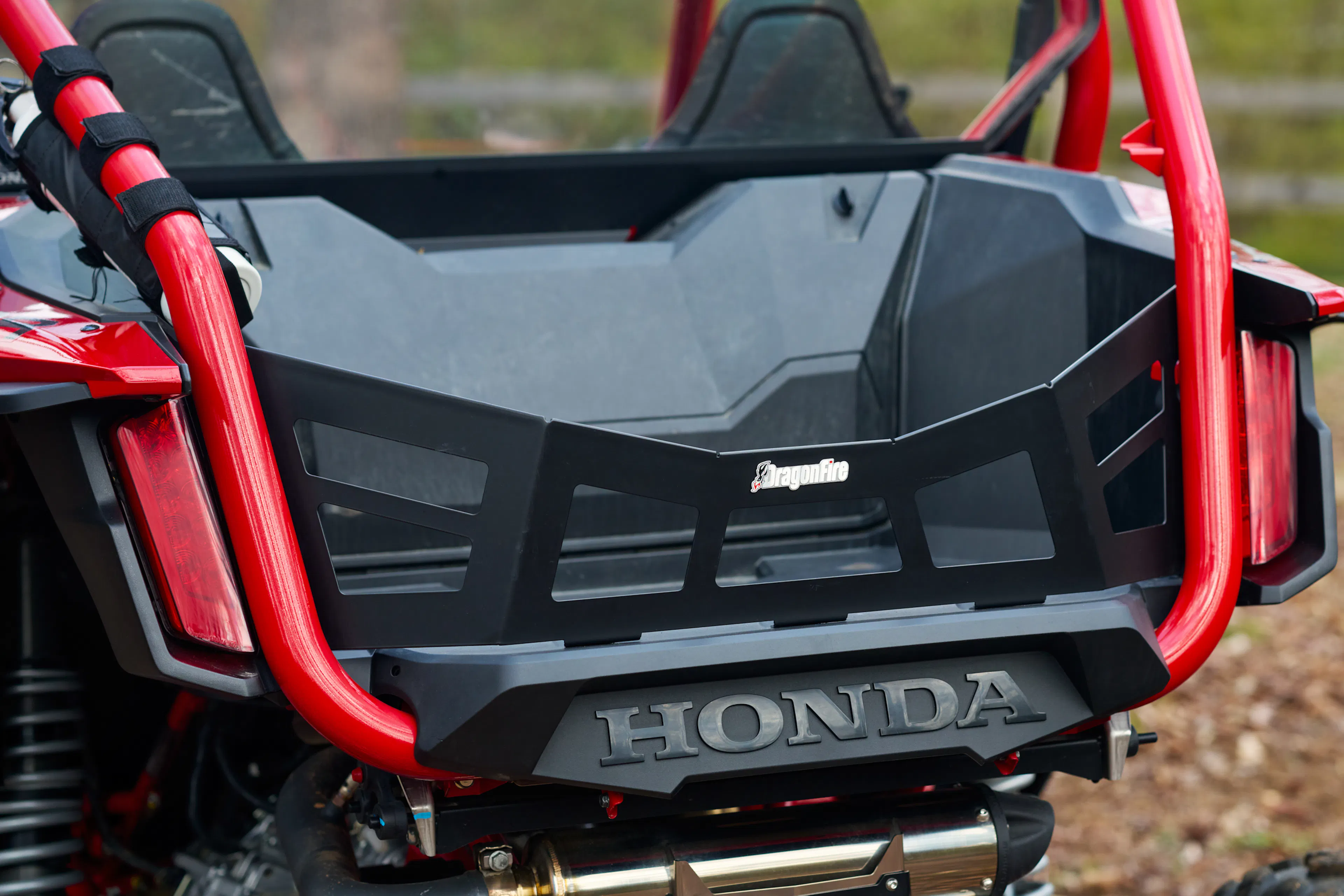 2024 Honda Talon 1000-R windshield rear cargo tray