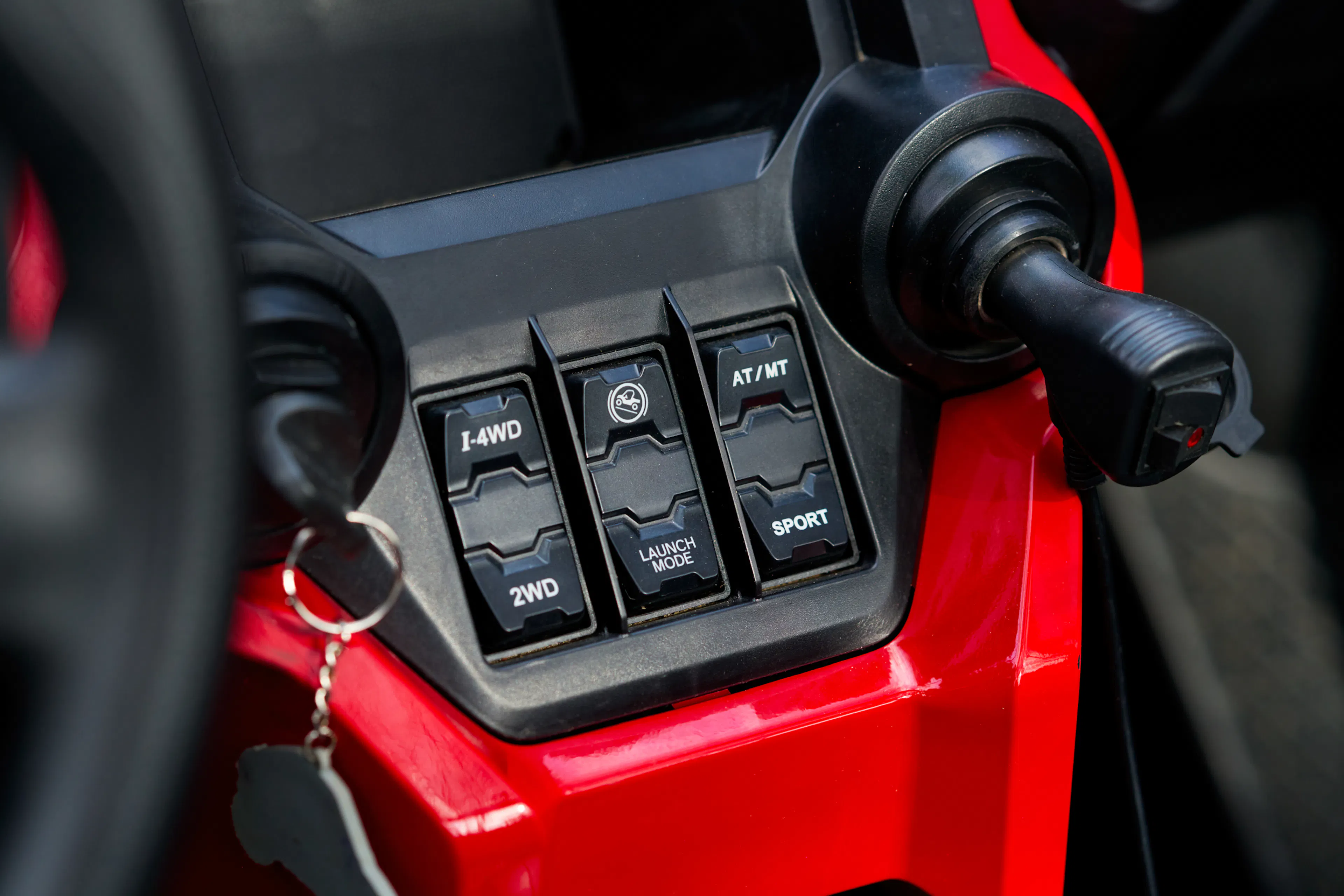 2024 Honda Talon 1000-R windshield center stack switches 2