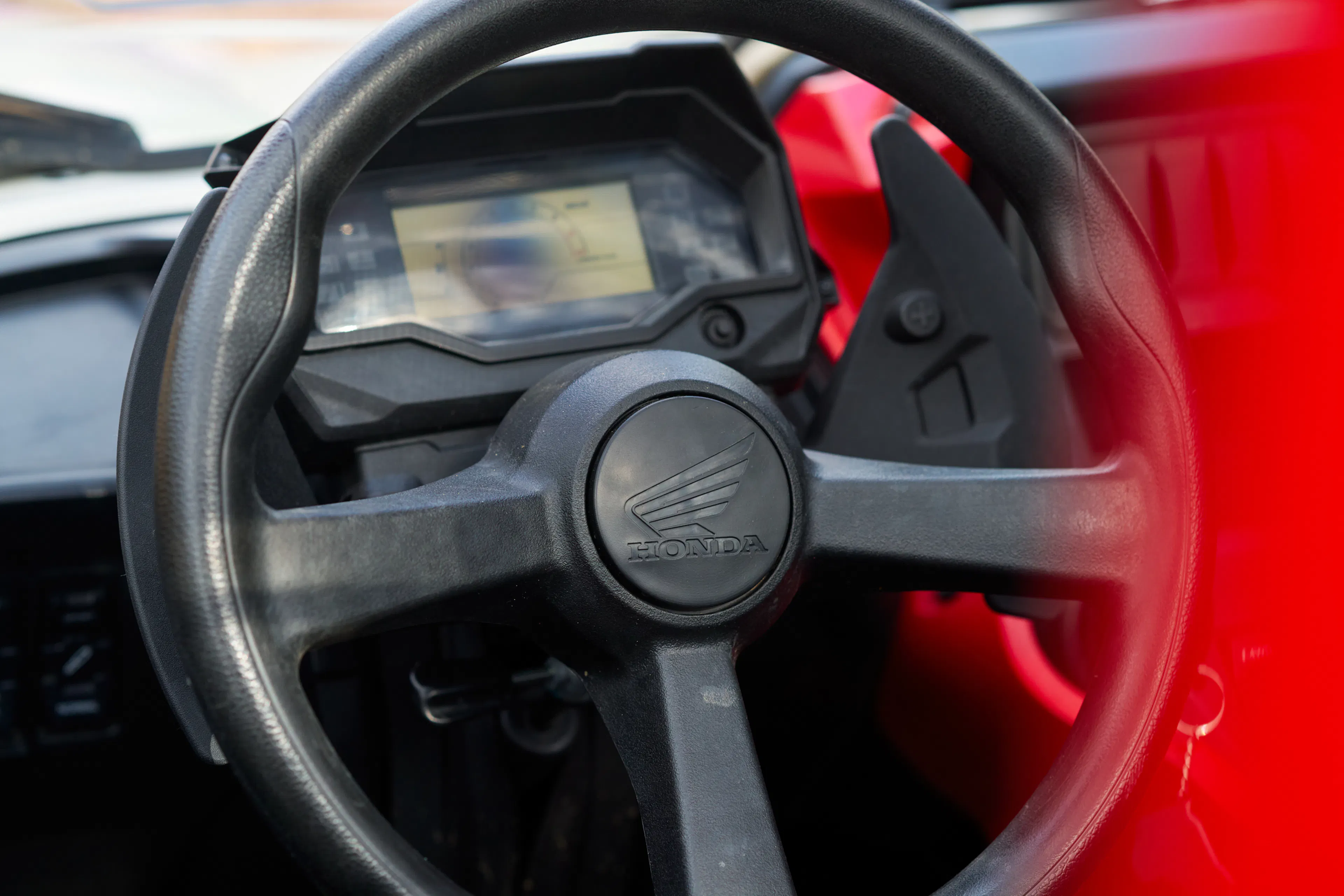 2024 Honda Talon 1000-R windshield wheel close