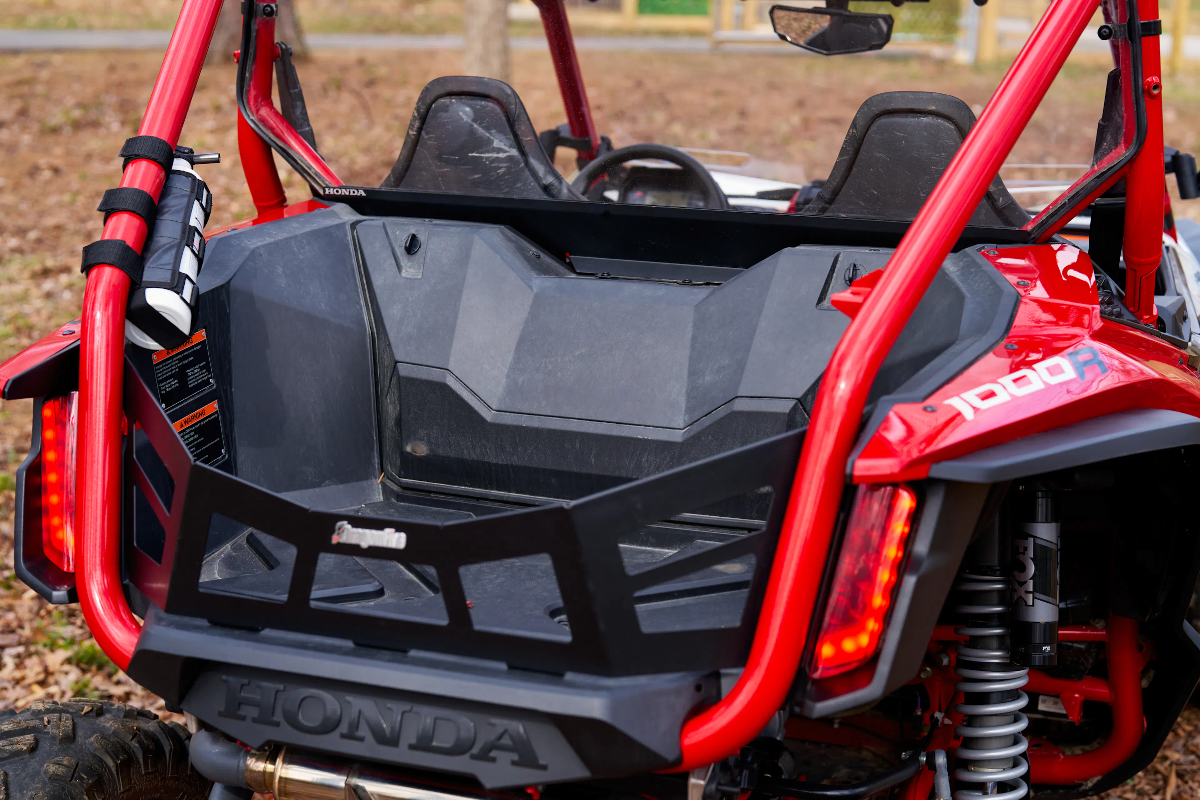 2024 Honda Talon 1000-R windshield rear tray passenger side